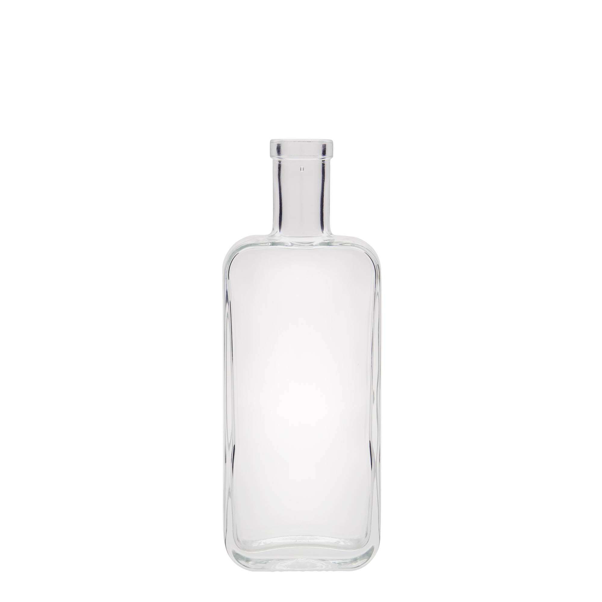 200 ml skleněná láhev „Nice“, obdélníková, hrdlo: korek