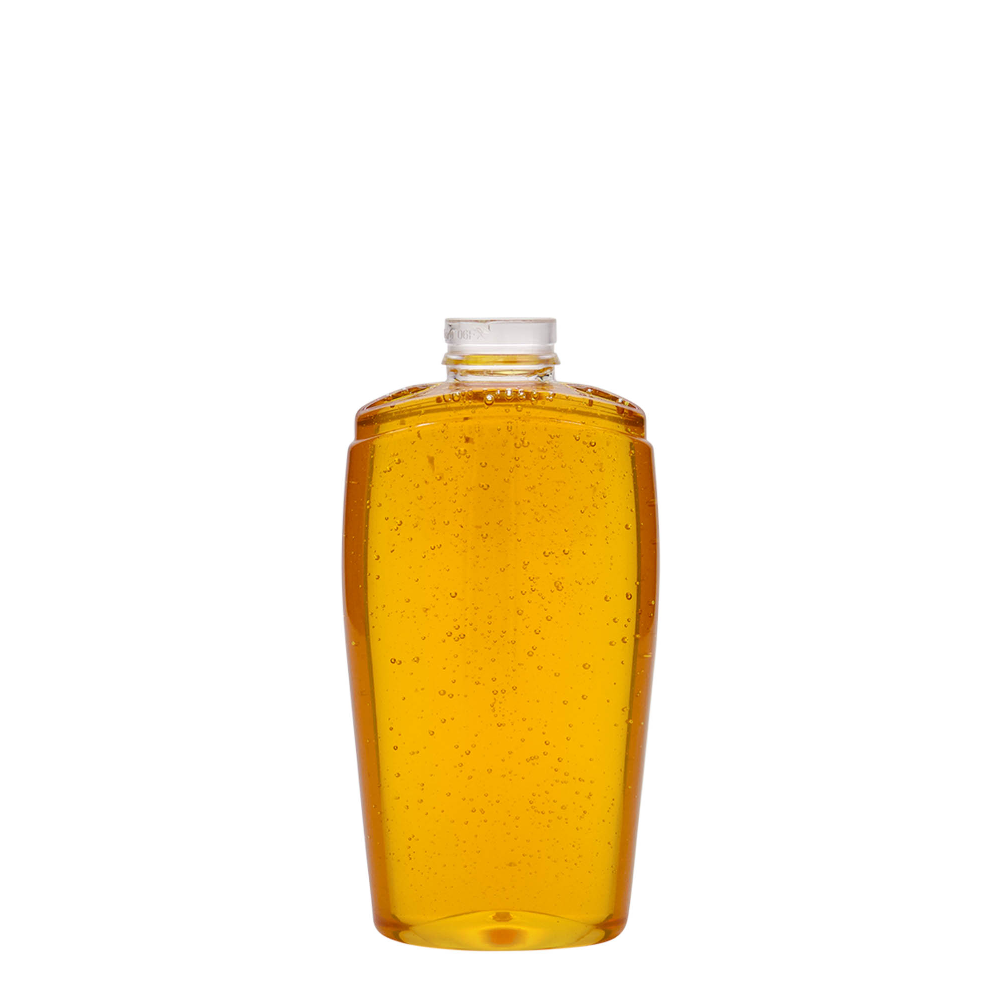 200 ml PET lahev „Squeeze“, oválná, plastová
