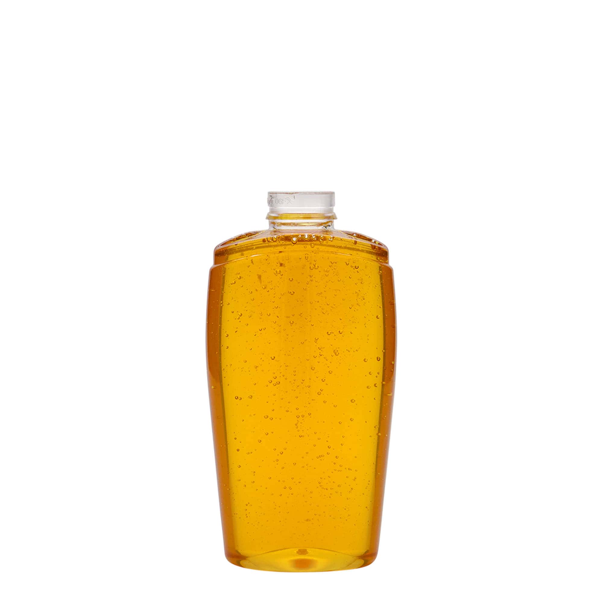 200 ml PET lahev „Squeeze“, oválná, plastová