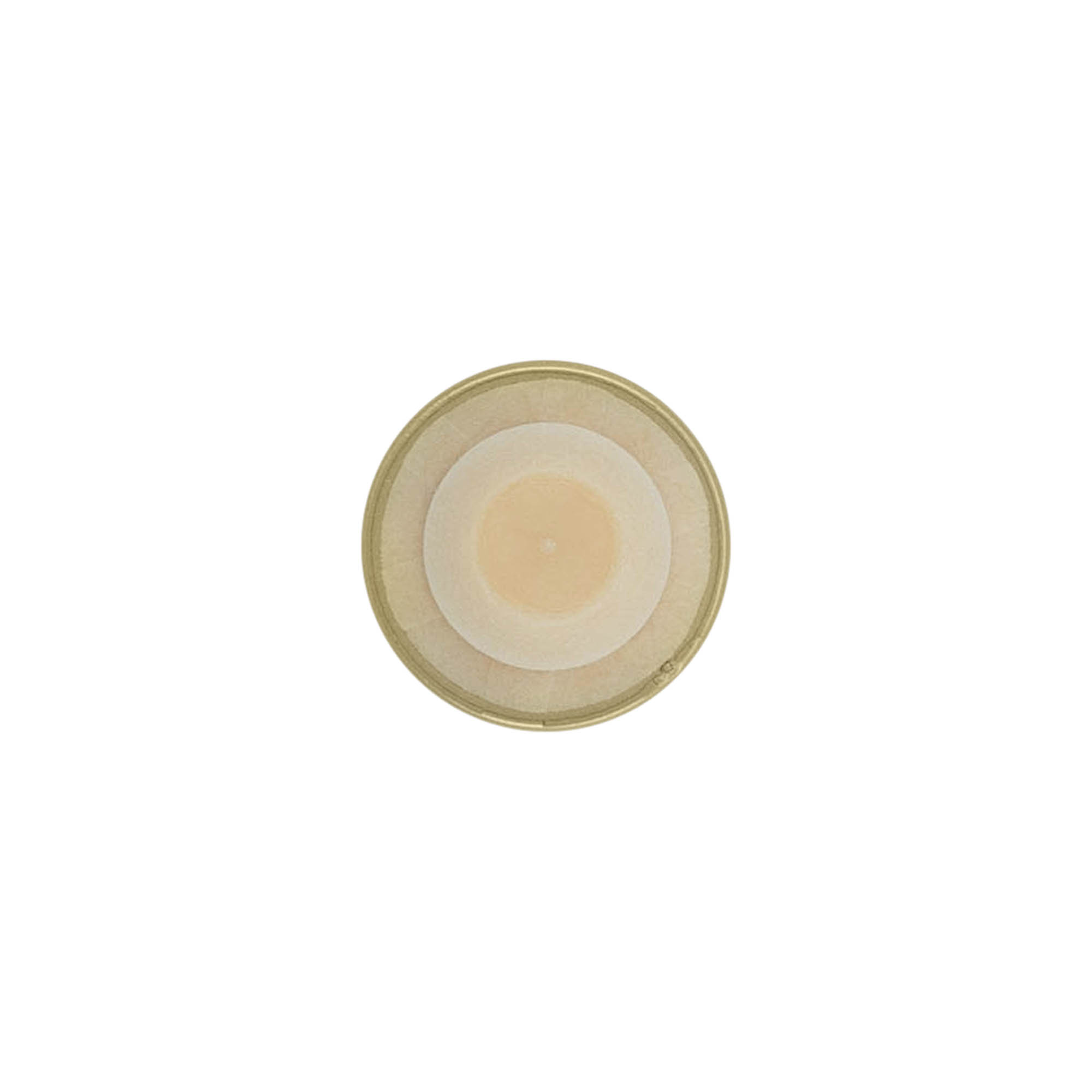 Korek s úchytem 19 mm, plast, zlatý, pro uzávěr: korek