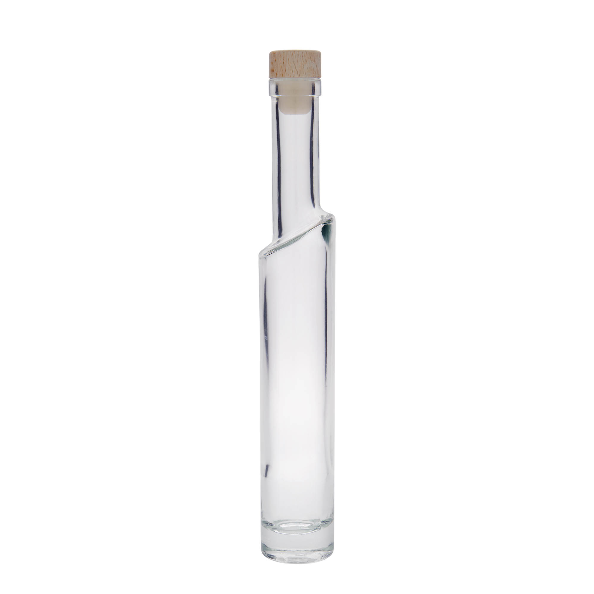 200 ml skleněná láhev 'Feeling', hrdlo: korek