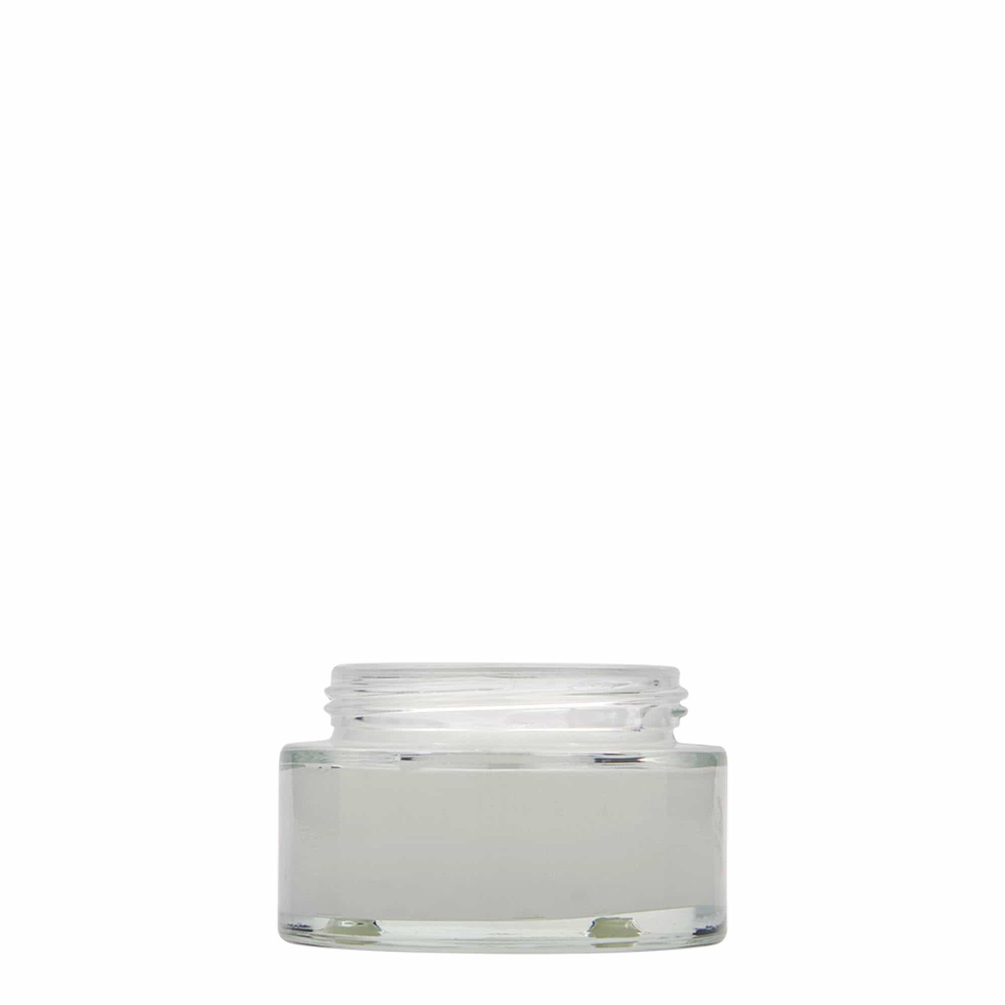 50 ml kelímek 'Clear Edition', sklo, hrdlo: šroubovací uzávěr 50 ml kelímek 'Clear Edition', sklo, hrdlo: šroubovací uzávěr