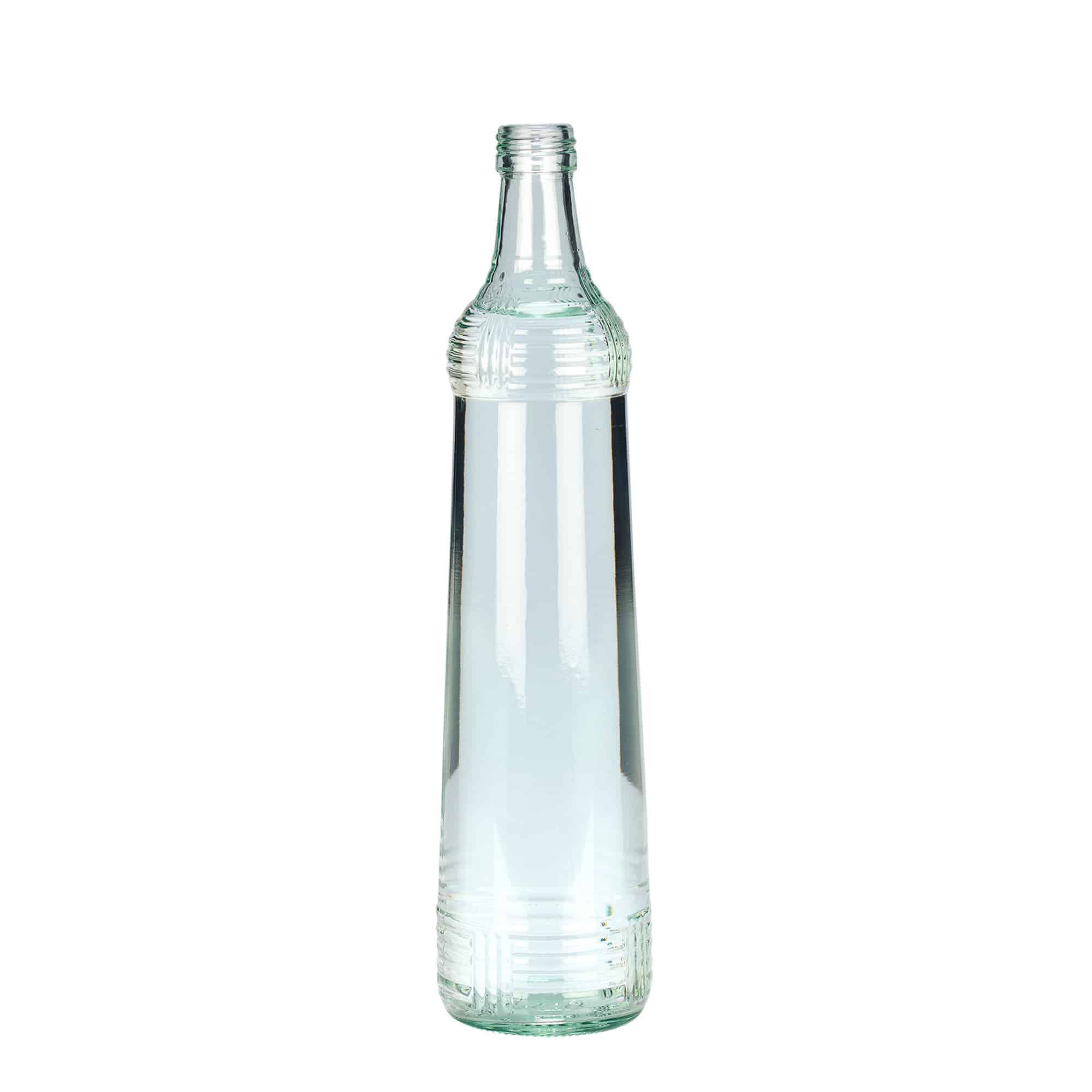 700 ml skleněná láhev vodka Zwiebelturm, hrdlo: PP 28
