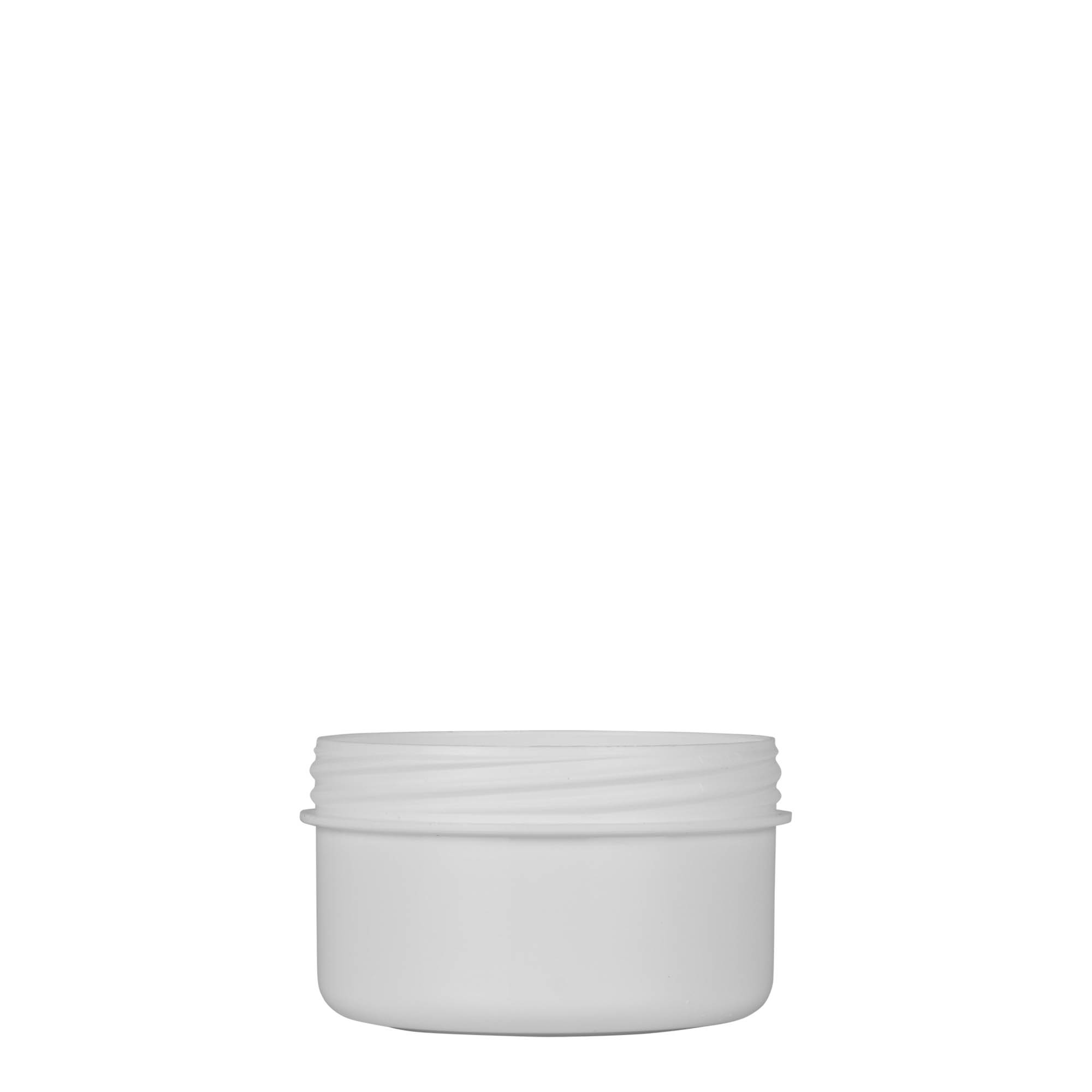 60 ml plastová dóza 'White Line', PP, bílá, hrdlo: závitové uzavírání 60 ml plastová dóza 'White Line', PP, bílá, hrdlo: závitové uzavírání