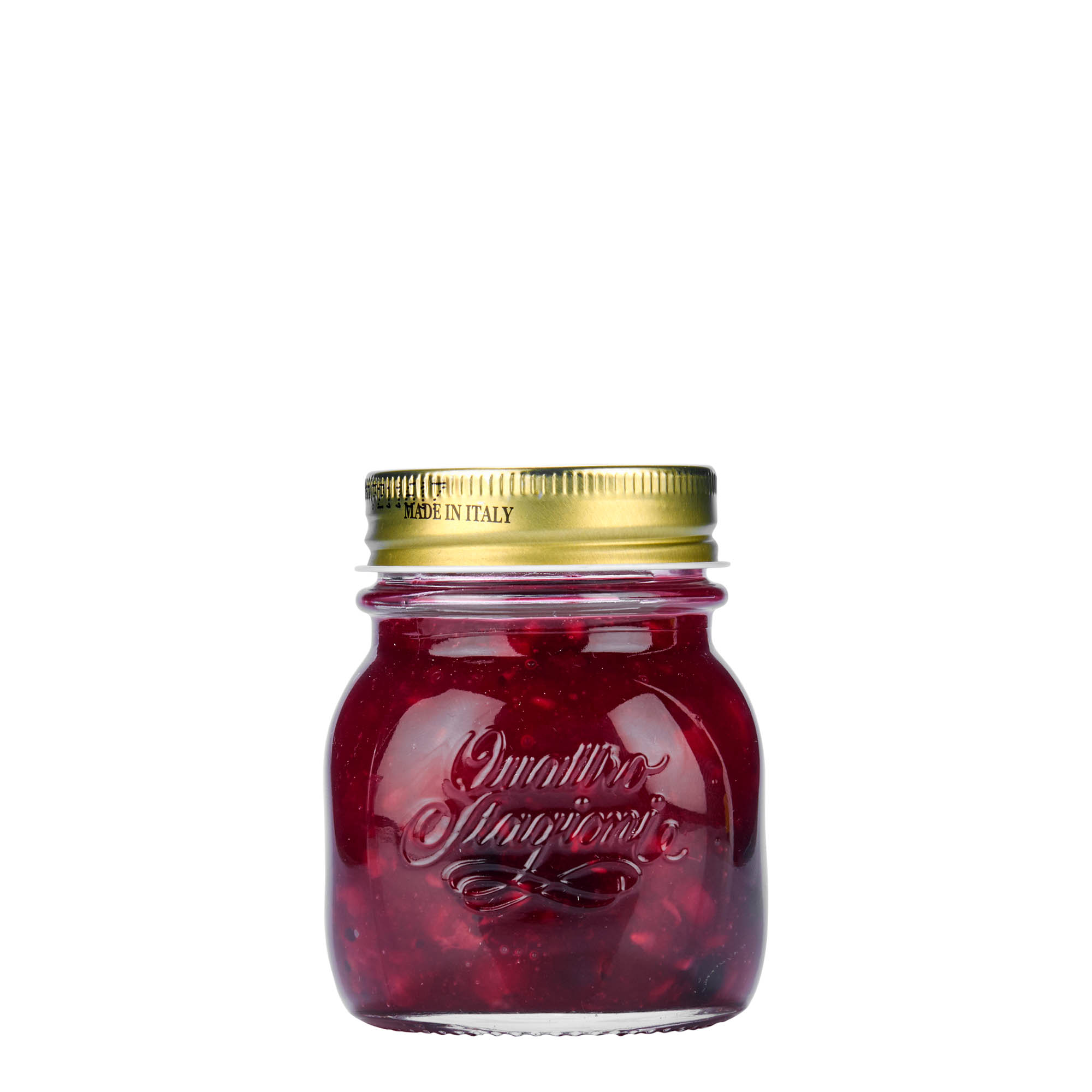 150 ml sklenice 'Quattro Stagioni', hrdlo: šroubovací uzávěr 150 ml sklenice 'Quattro Stagioni', hrdlo: šroubovací uzávěr