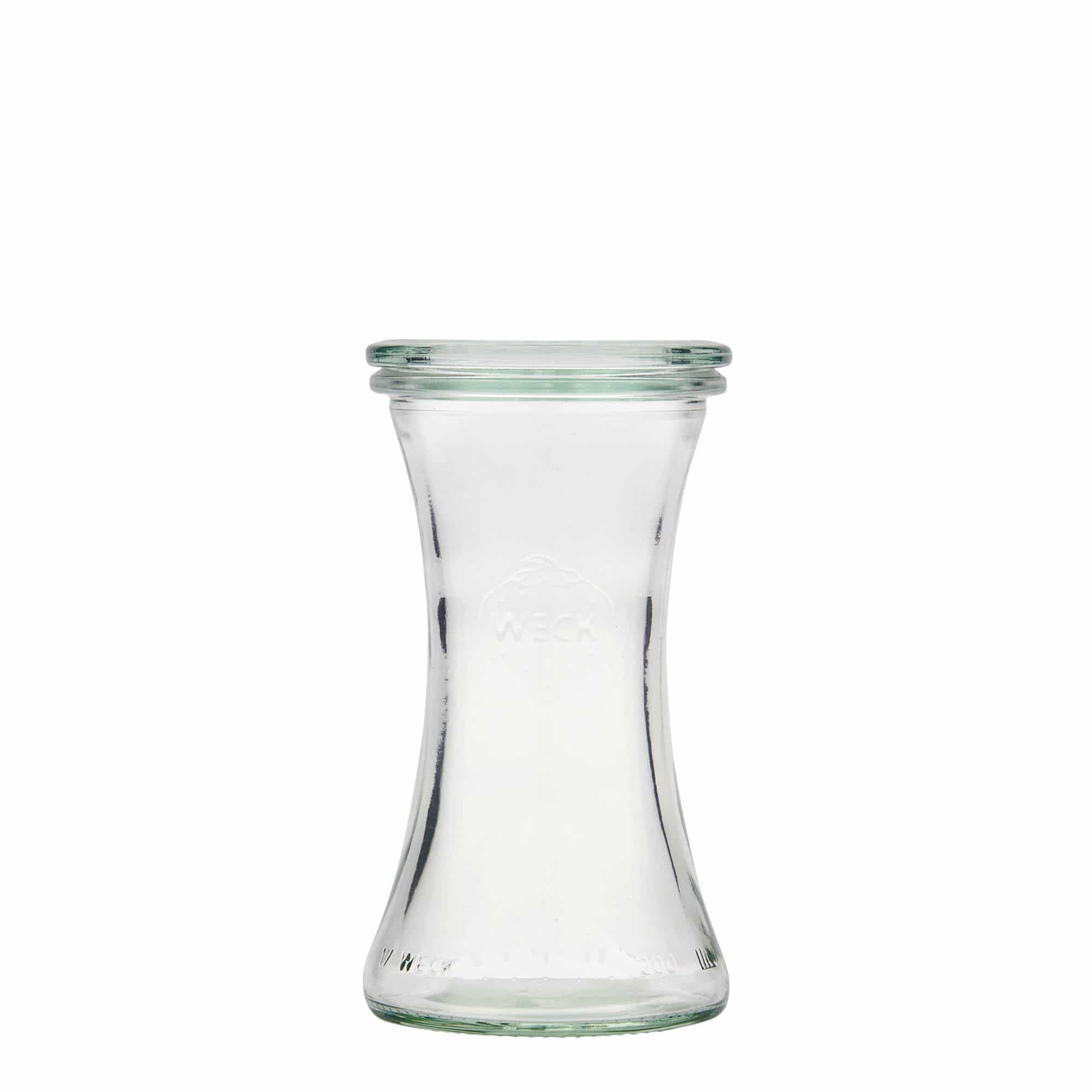 Sklenice na lahůdky WECK 200 ml, uzávěr: kulatý okraj Sklenice na lahůdky WECK 200 ml, uzávěr: kulatý okraj