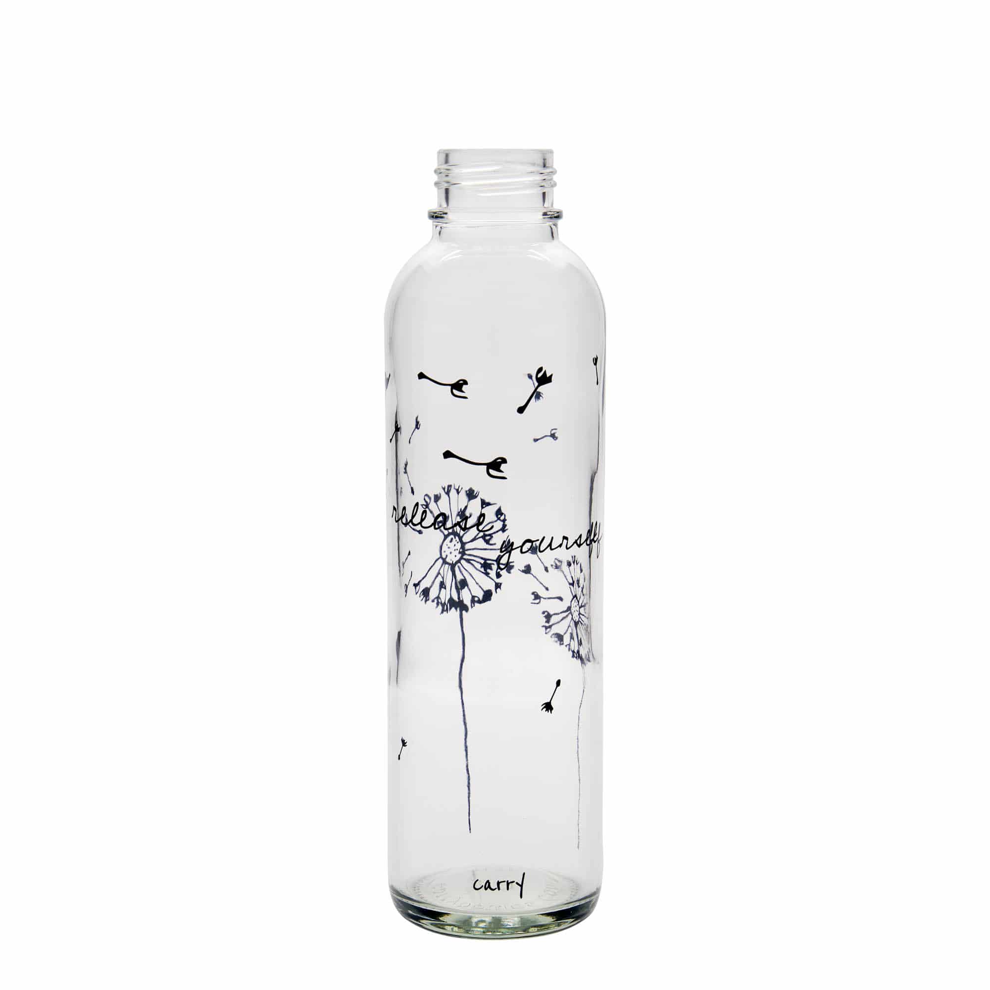 700 ml láhev na pití CARRY Bottle, motiv: Uvolni se, uzávěr: šroubovací