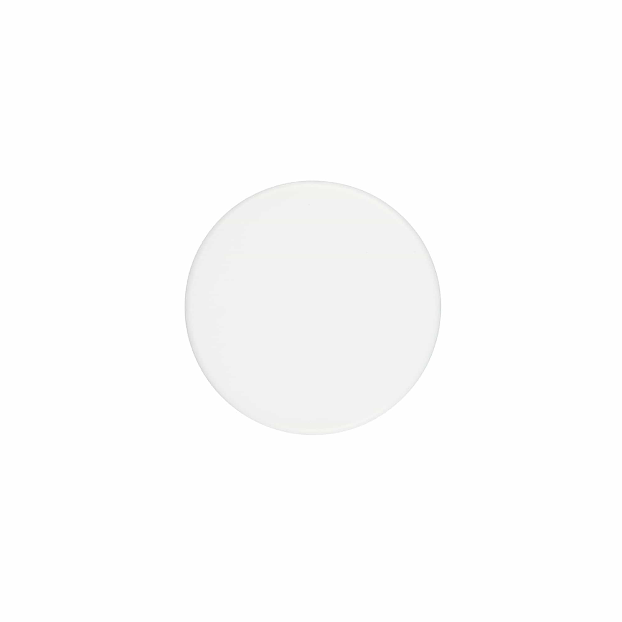 Uzávěr na šroub pro 60 ml „Brown Line“, HPM plast, bílý