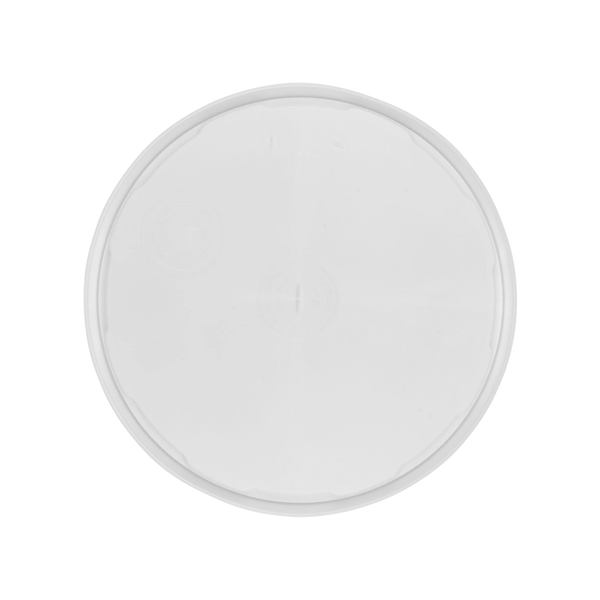 Víko pro 12,5 l kýbl, plast PP, bílé