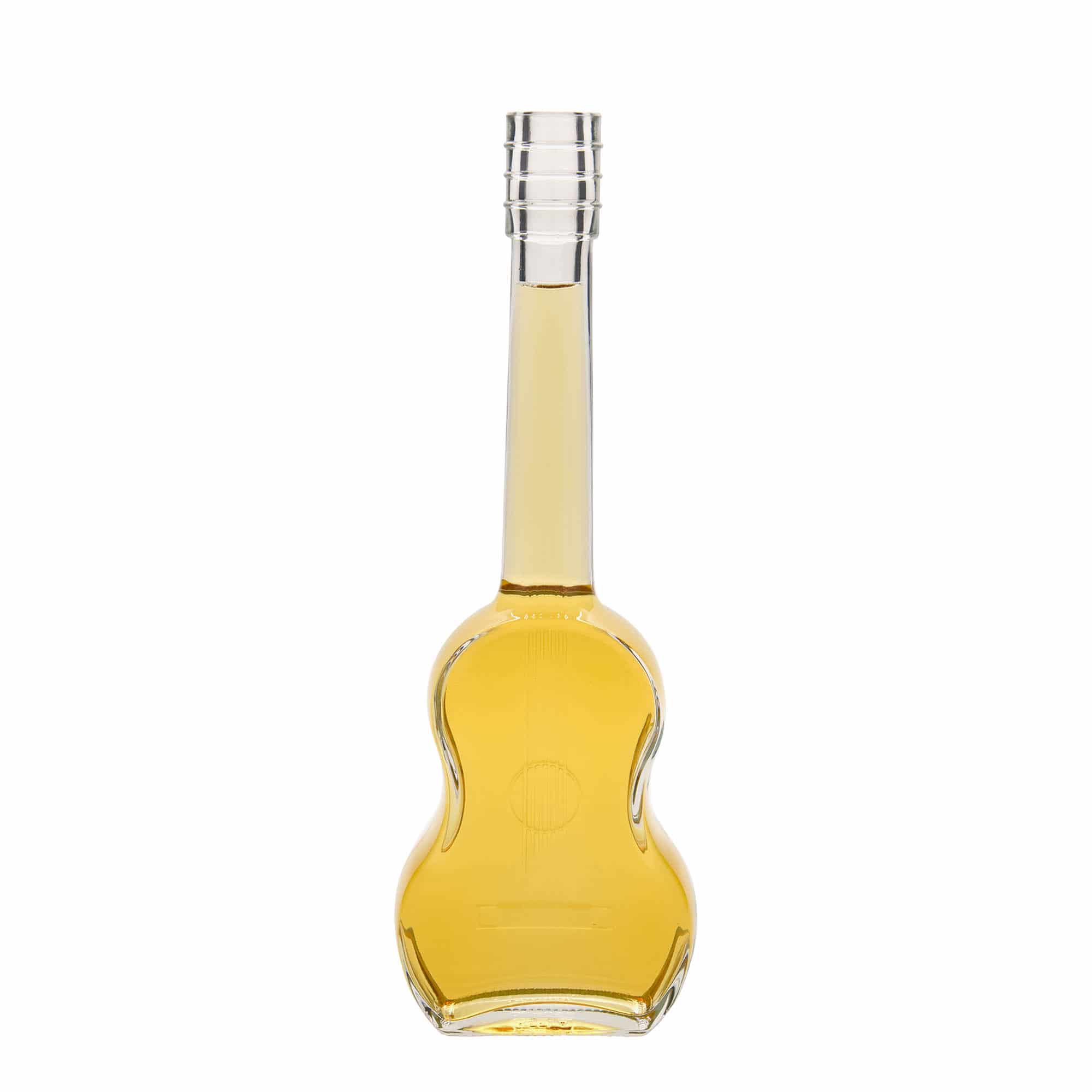 Skleněná lahev 500 ml 'Kytara', uzávěr: korek
