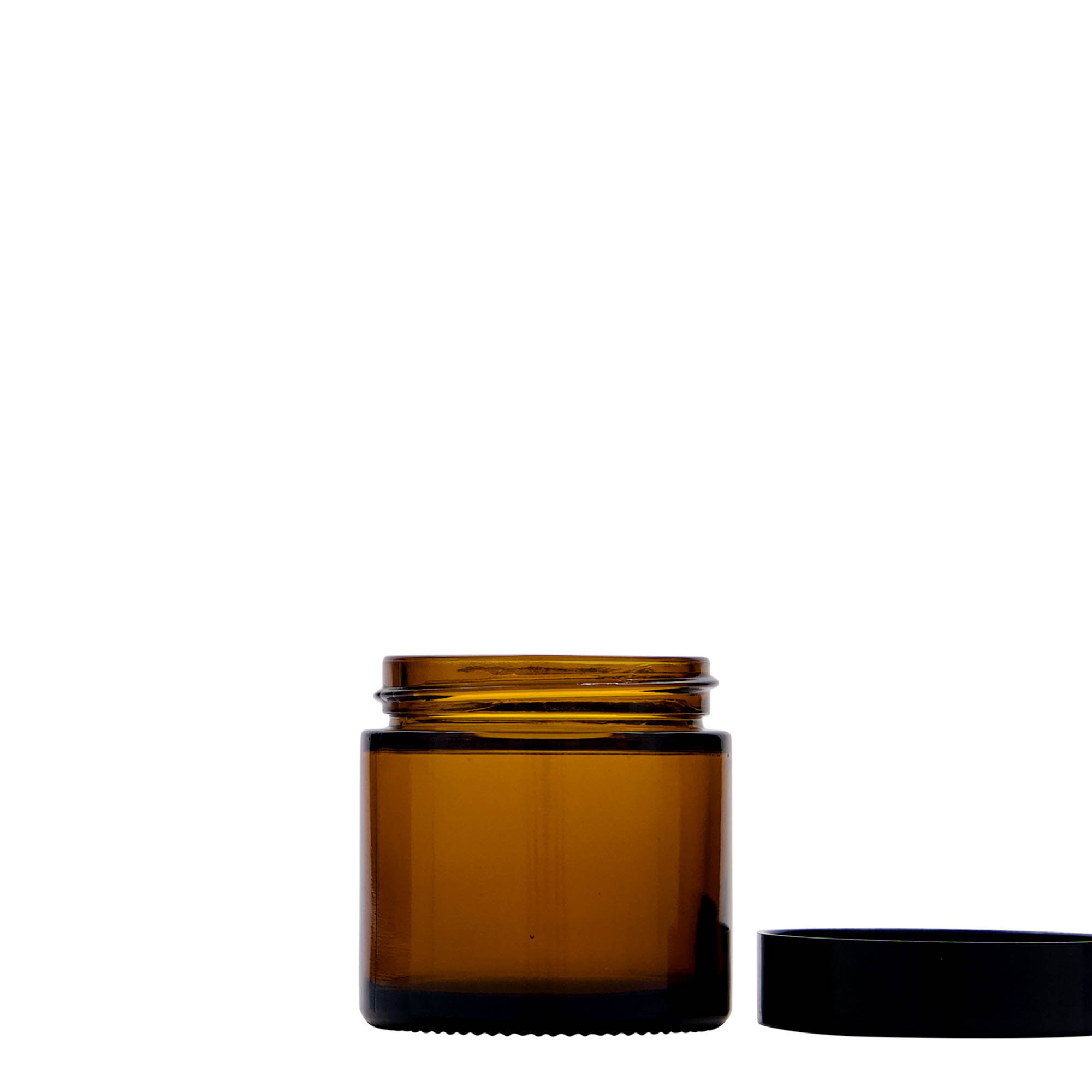 60 ml kelímek 'Brown Line', sklo, hnědý, hrdlo: závitové uzávěr 60 ml kelímek 'Brown Line', sklo, hnědý, hrdlo: závitové uzávěr