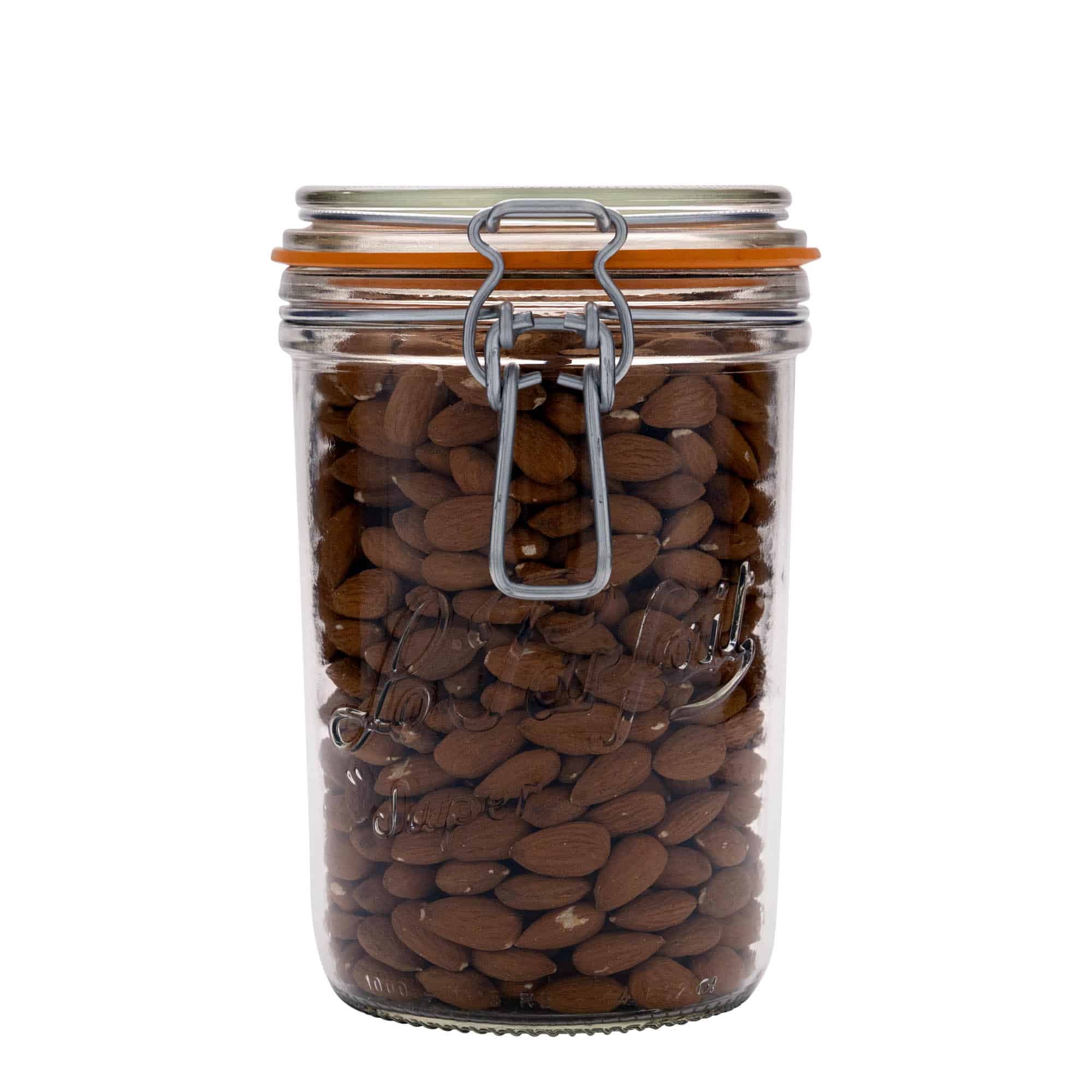 Sklenice s drátěným uzávěrem 1000 ml 'Le Parfait Super Terrine', uzávěr: drátěný uzávěr