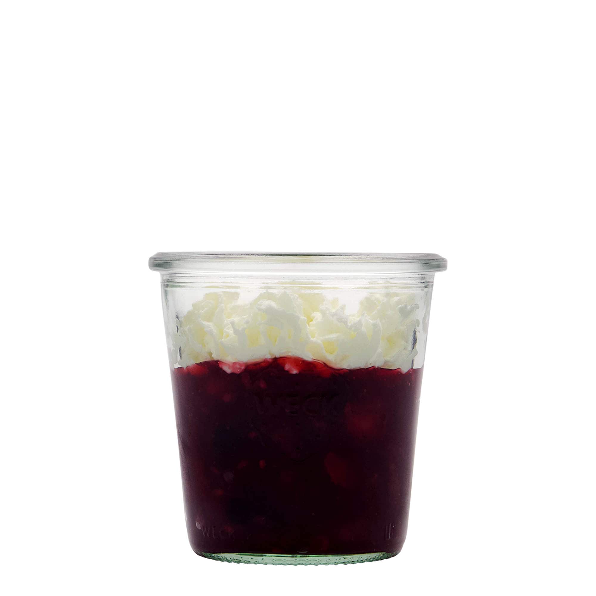 290 ml WECK zavařovací sklenice, otvor: kulatý okraj