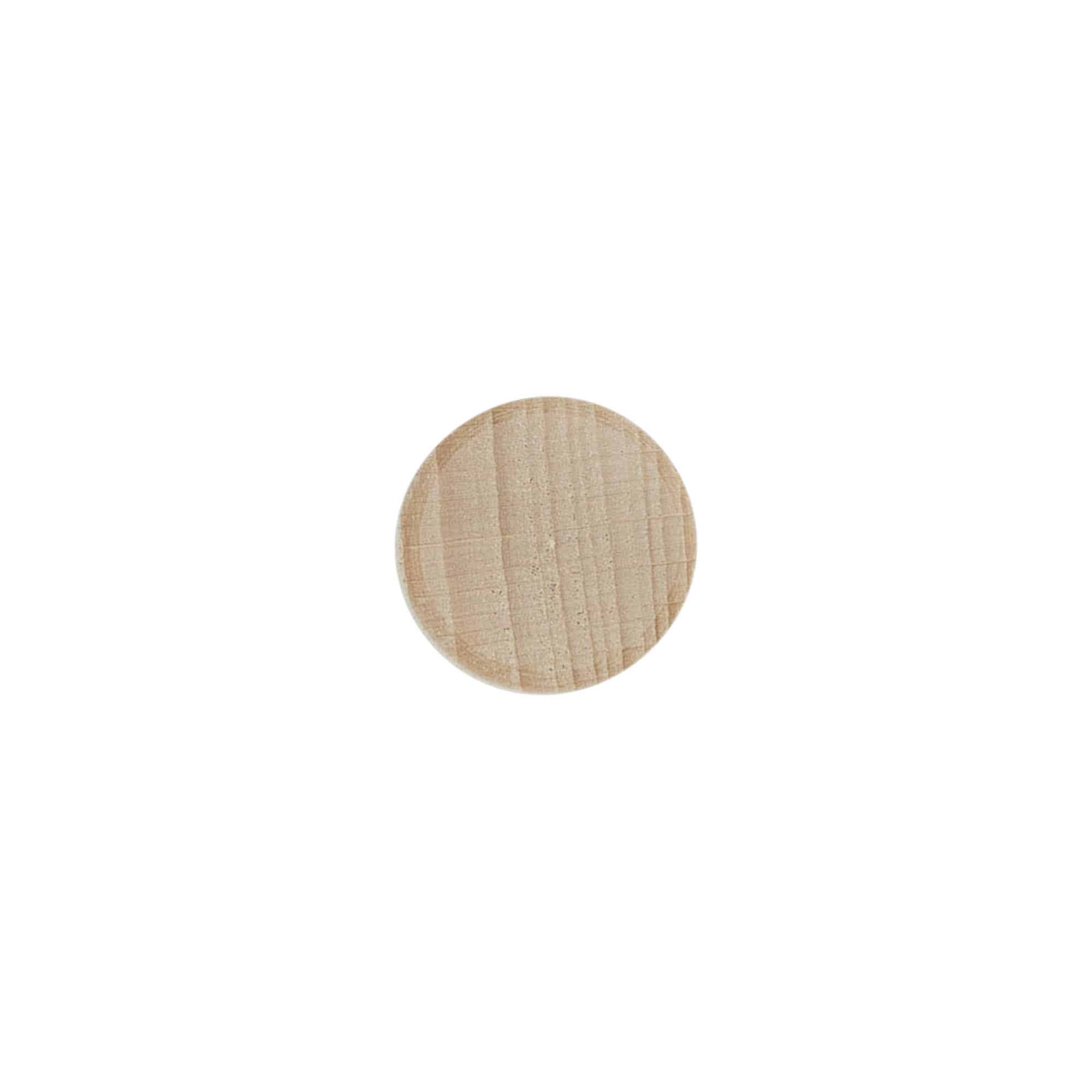 Korek s úchytem 16 mm, plast-dřevo/plast, barevný, pro uzávěr: korek