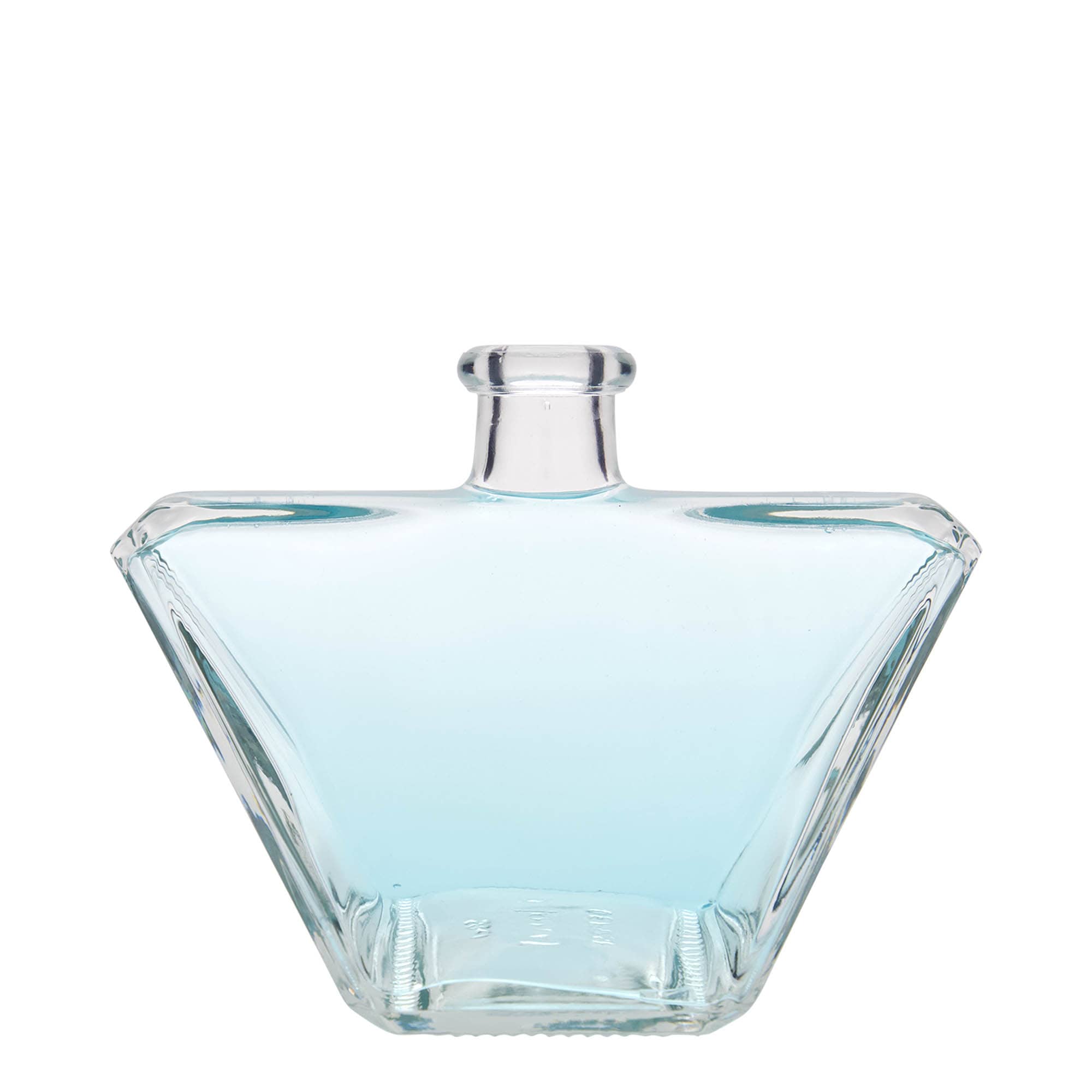 500 ml skleněná láhev 'Charly', obdélníková, hrdlo: korek