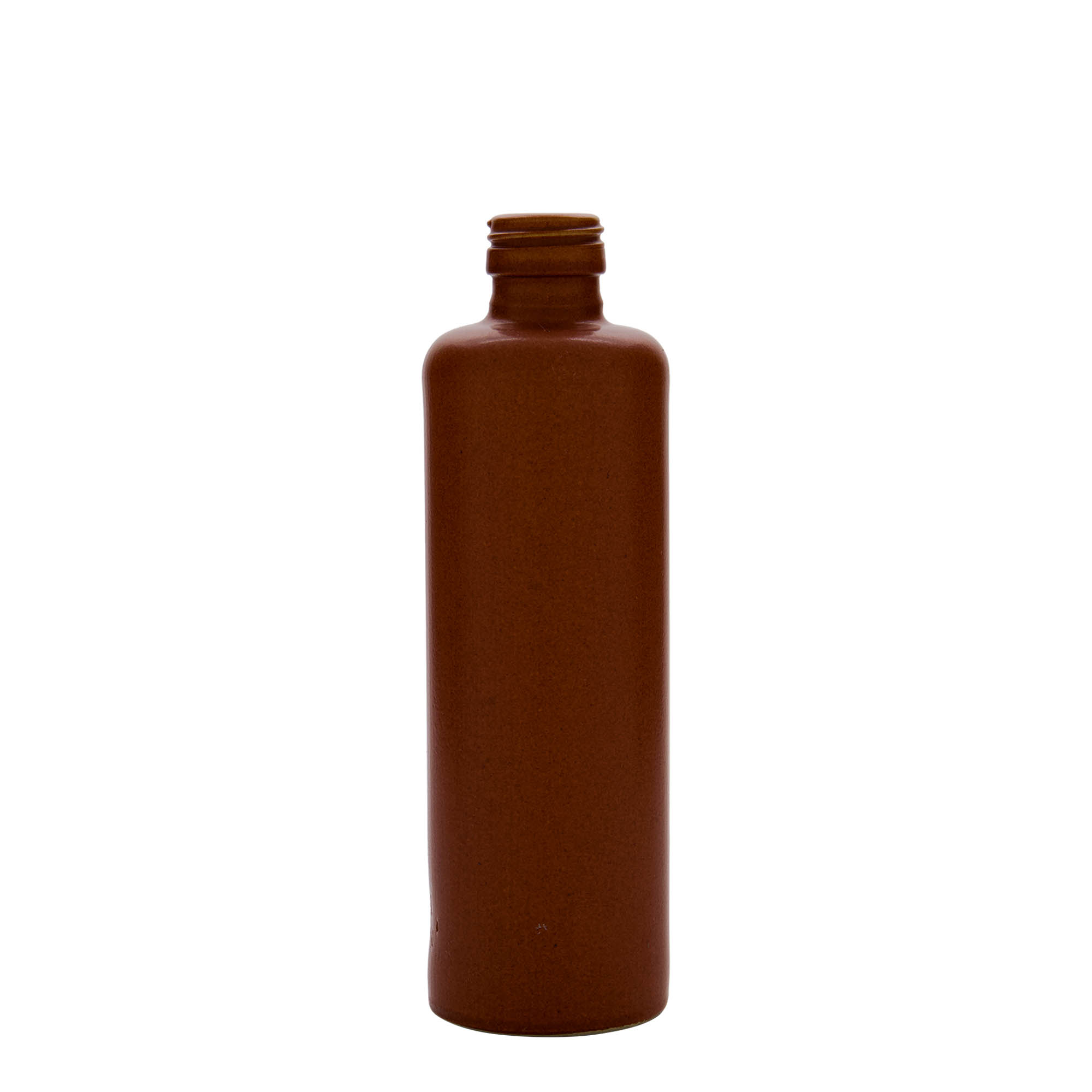 350 ml keramický džbán, kamenina, červeno-hnědý, hrdlo: PP 31,5