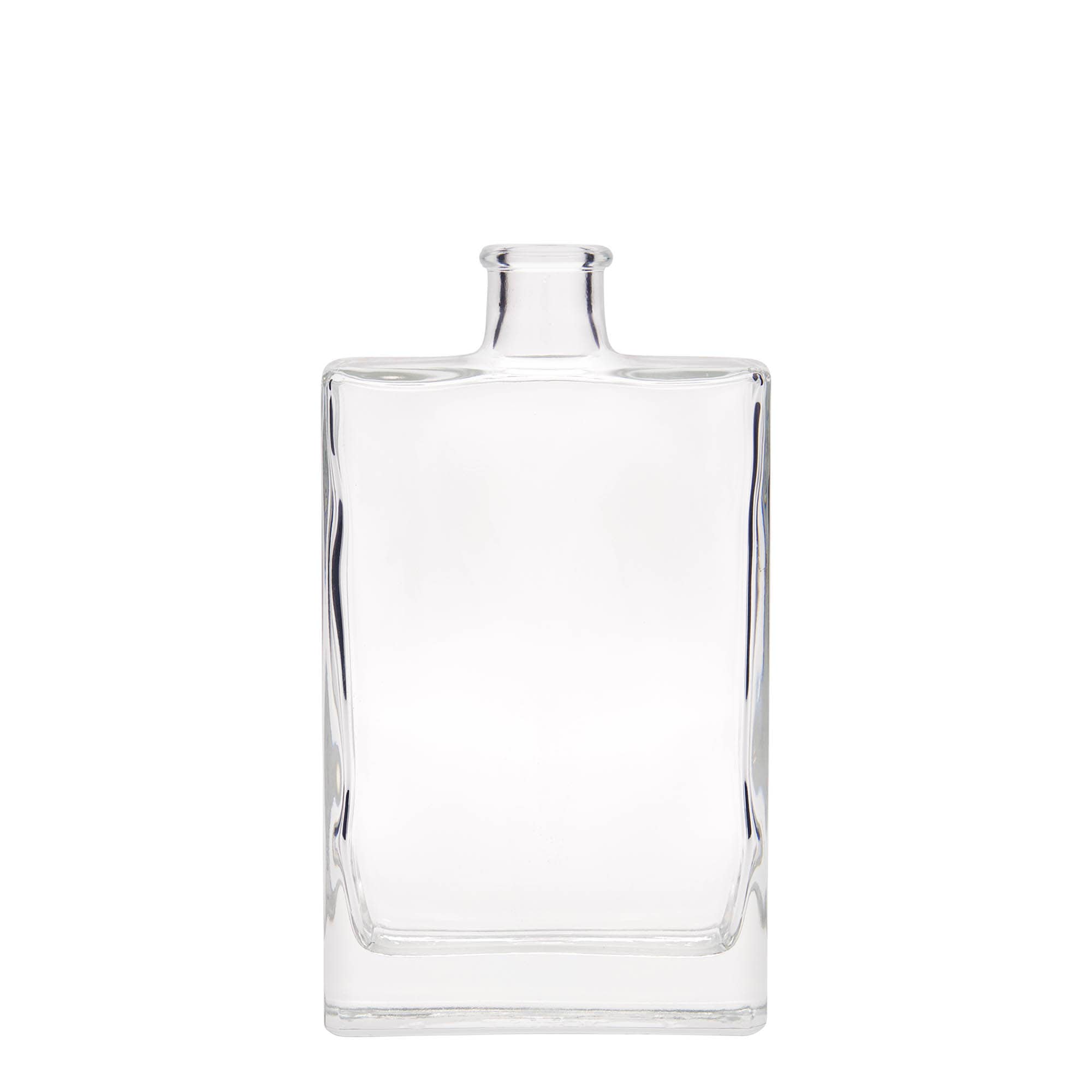 Skleněná lahev 350 ml 'Julia', hranatá, uzávěr: korek Skleněná lahev 350 ml 'Julia', hranatá, uzávěr: korek