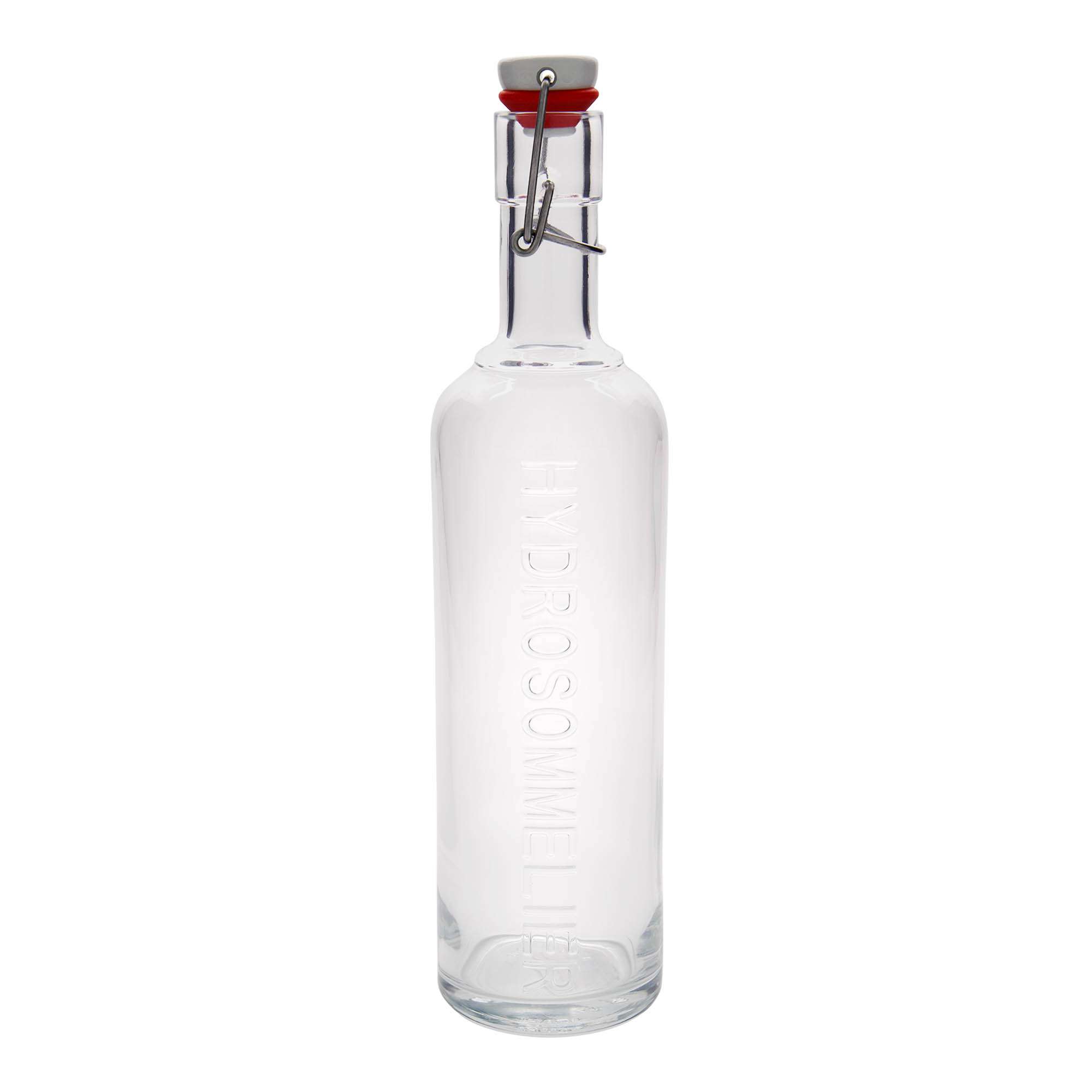 1.000 ml skleněná láhev 'Optima Hydrosommelier', hrdlo: uzávěr s pákou