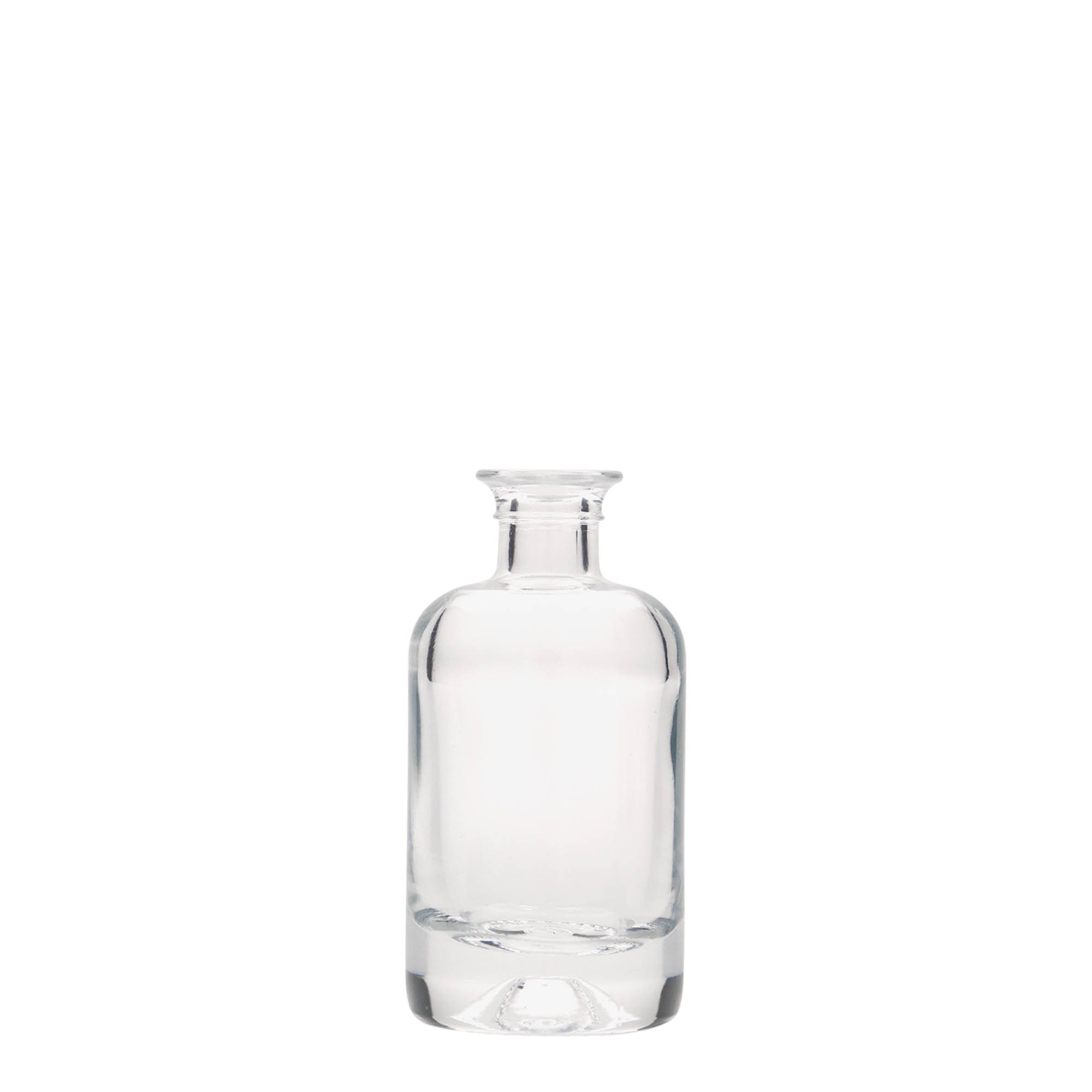 40 ml lékárnická skleněná lahvička, hrdlo: korek