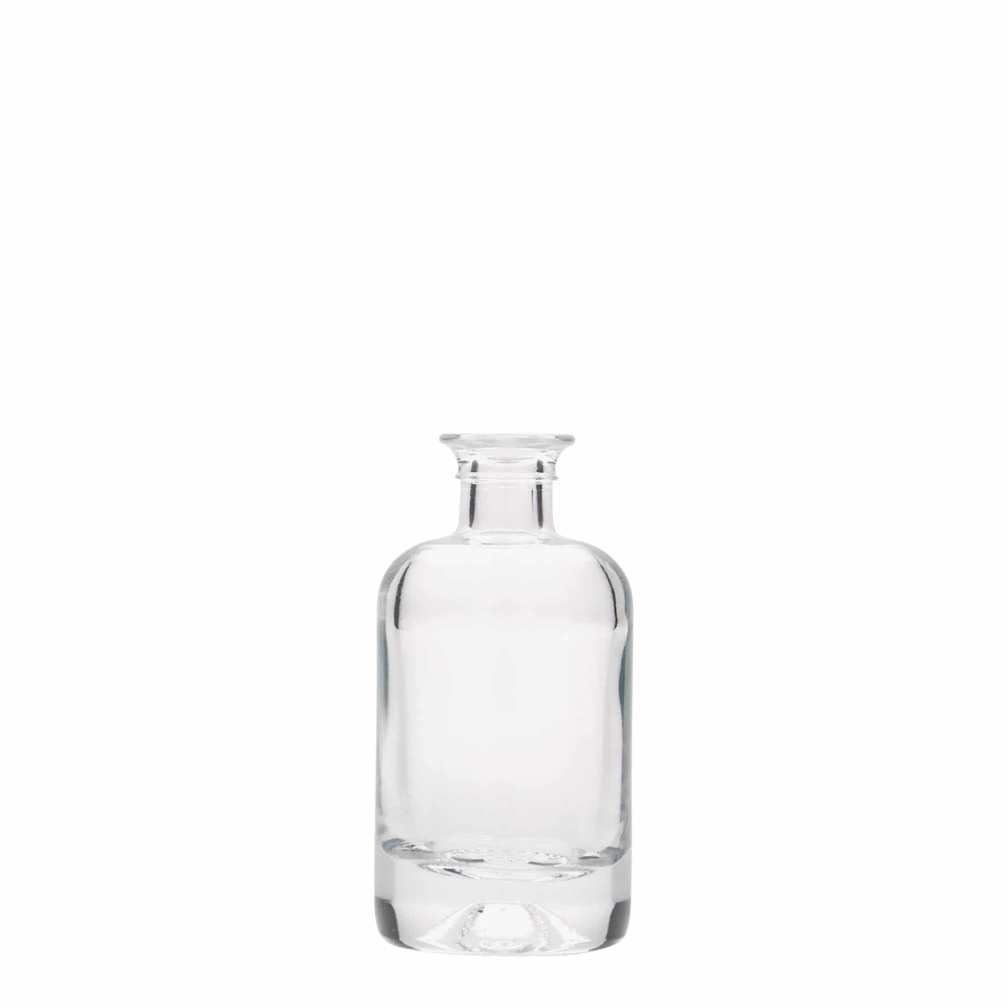 40 ml lékárnická skleněná lahvička, hrdlo: korek