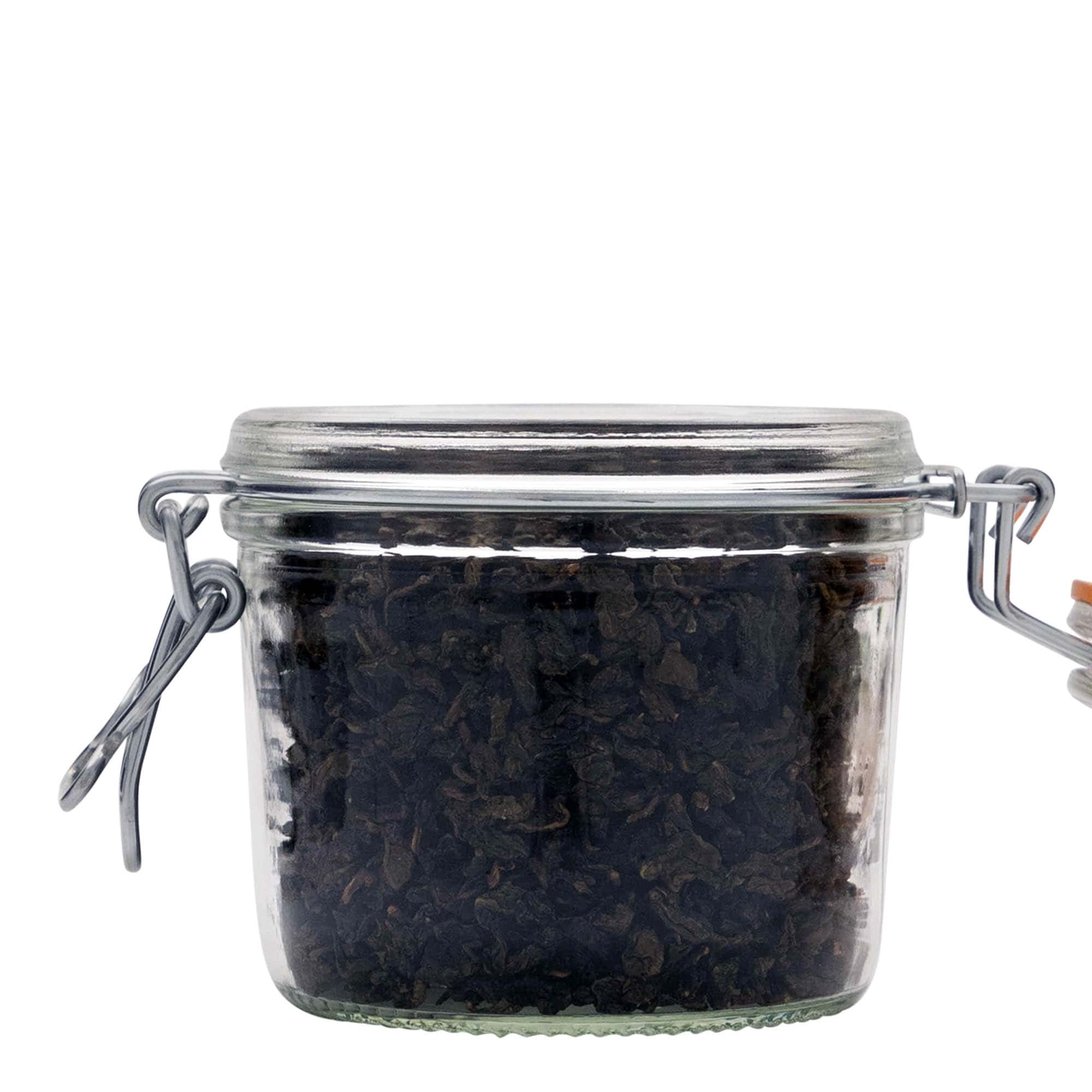 350 ml zavařovací sklenice s drátěným uzávěrem 'Le Parfait Super Terrine', hrdlo: drátěný uzávěr