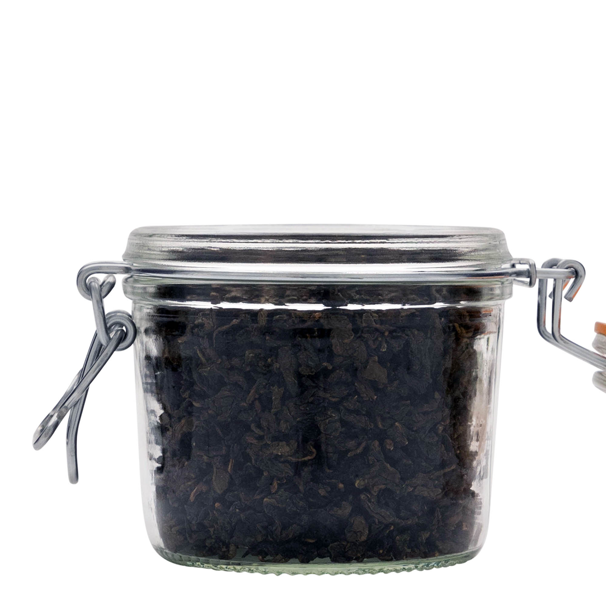 350 ml zavařovací sklenice s drátěným uzávěrem 'Le Parfait Super Terrine', hrdlo: drátěný uzávěr