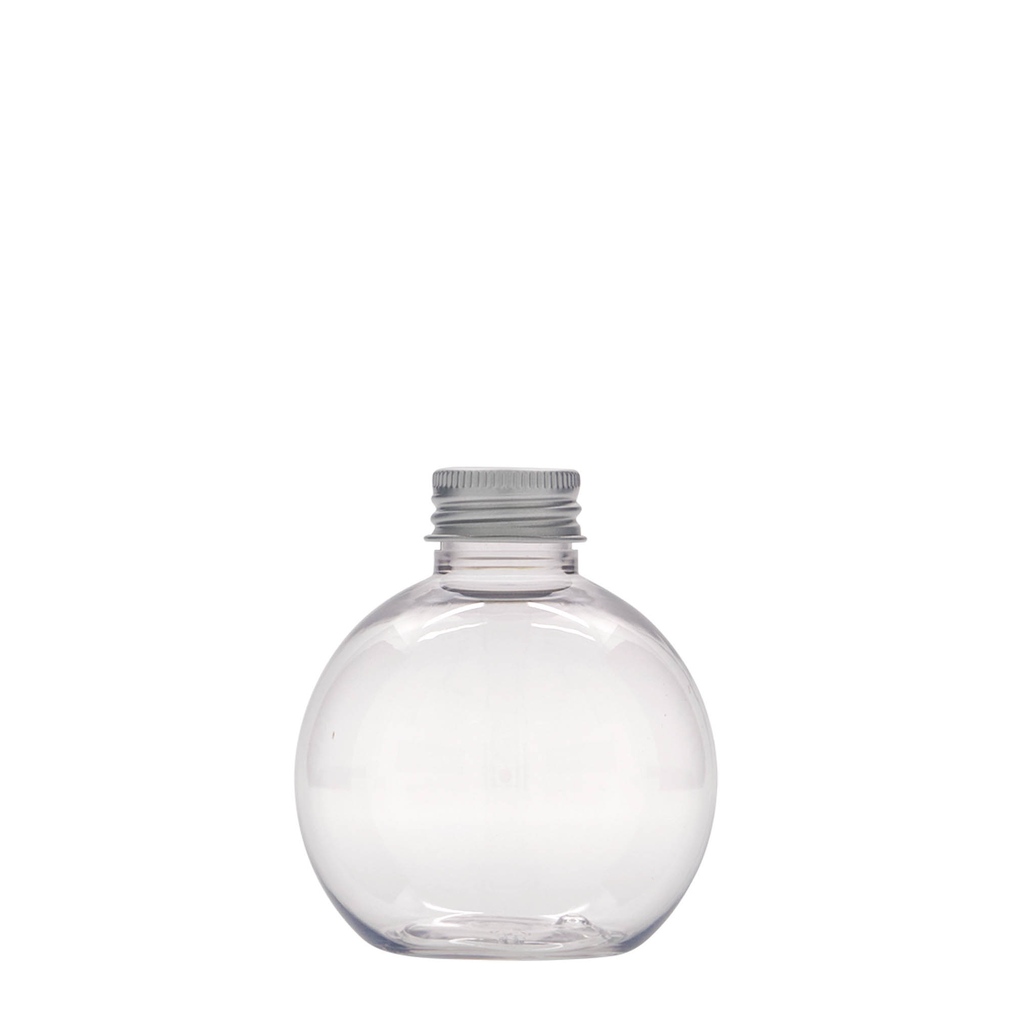 150 ml PET láhev „Perry“, kulatá, plast, hrdlo: 24/410