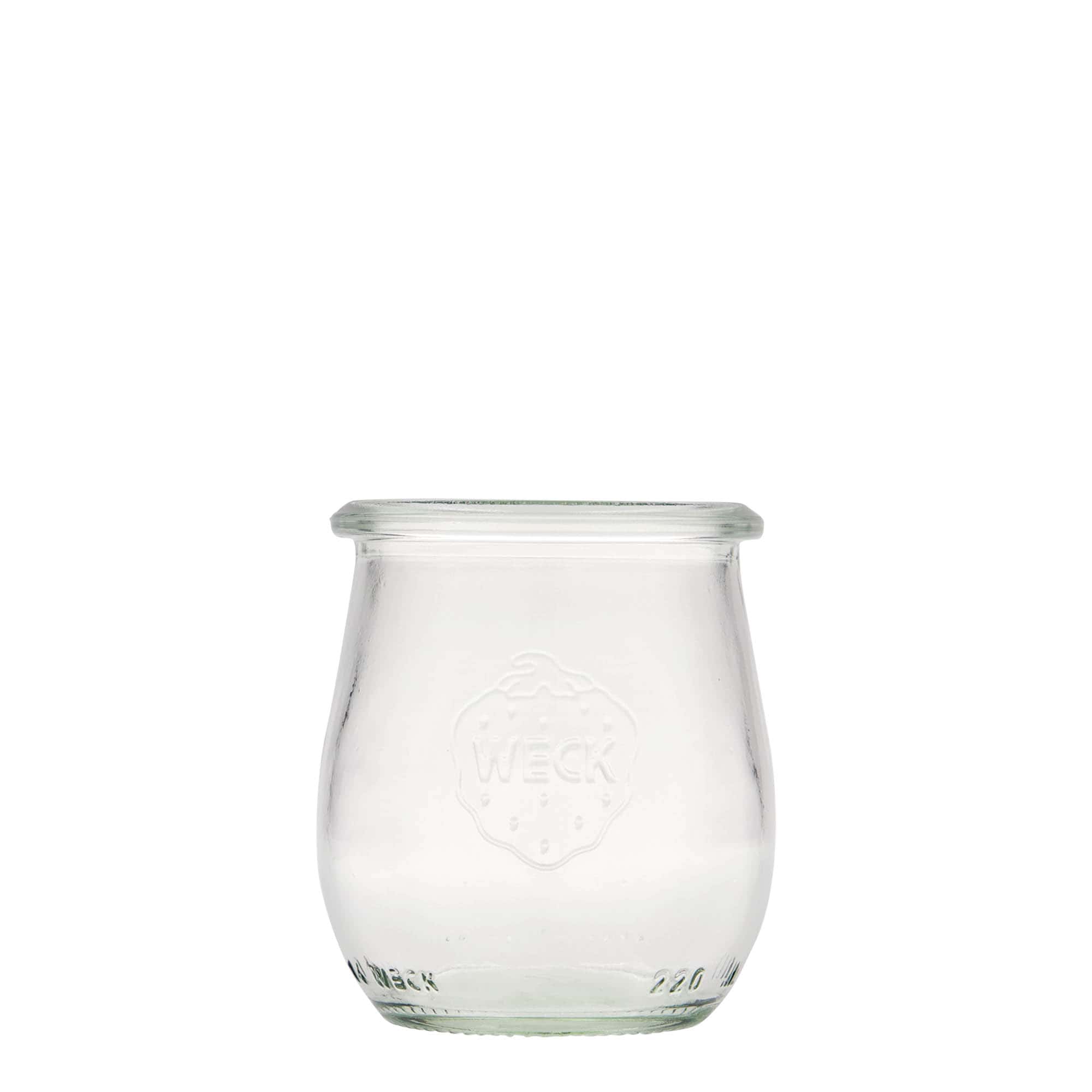 220 ml WECK tulipánová sklenice, otvor: kulatý okraj