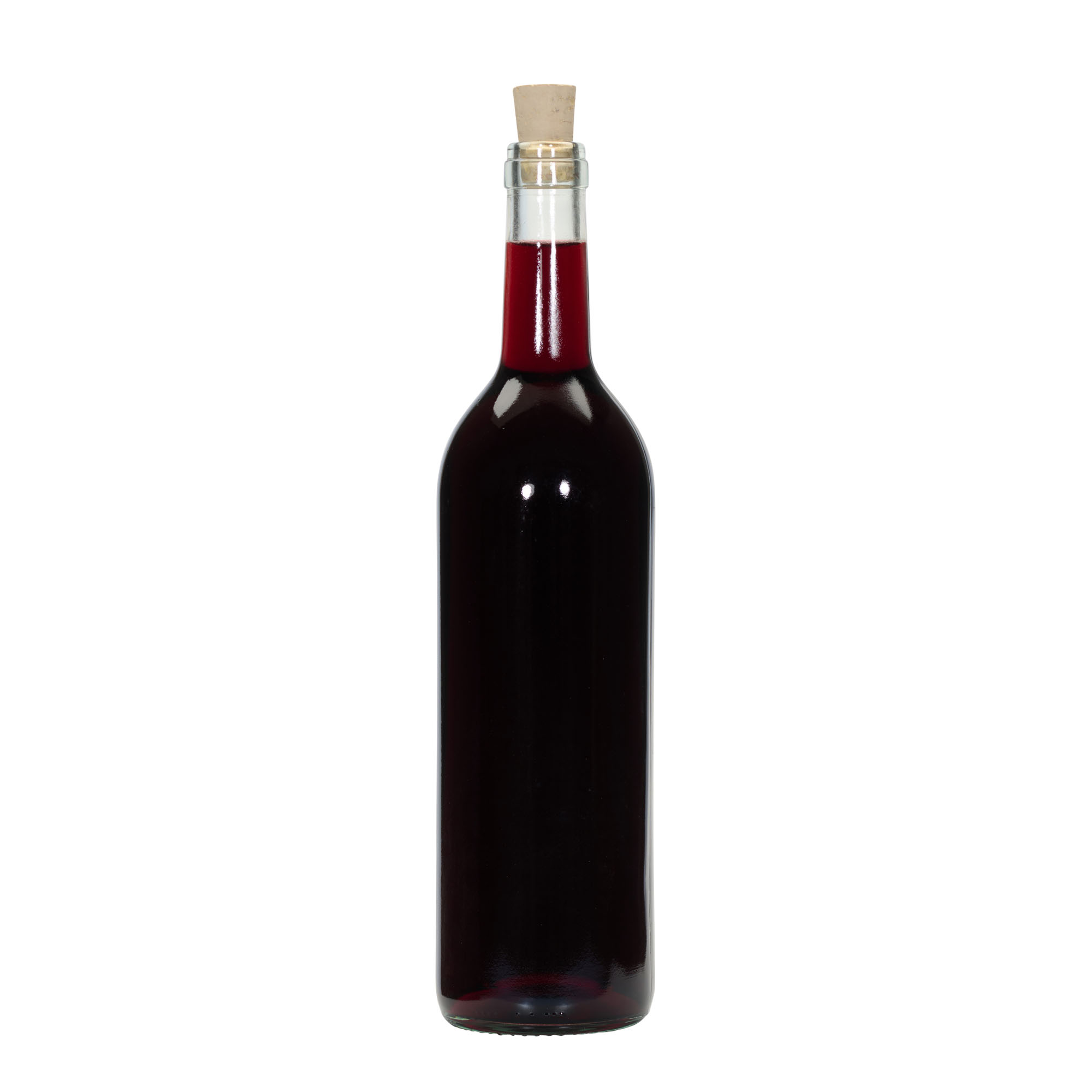 750 ml skleněná láhev 'Bordeaux Tradition', hrdlo: korek
