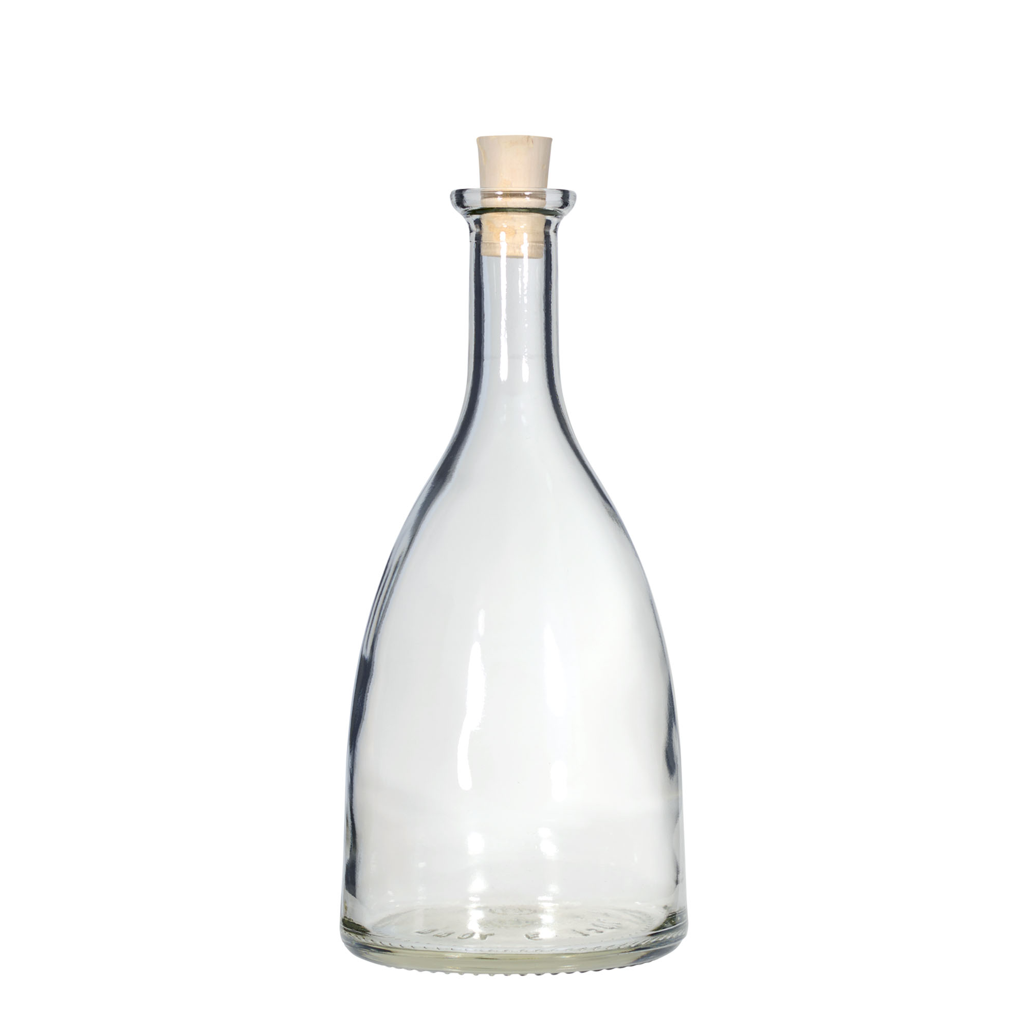 700 ml skleněná láhev 'Viola', hrdlo: korek