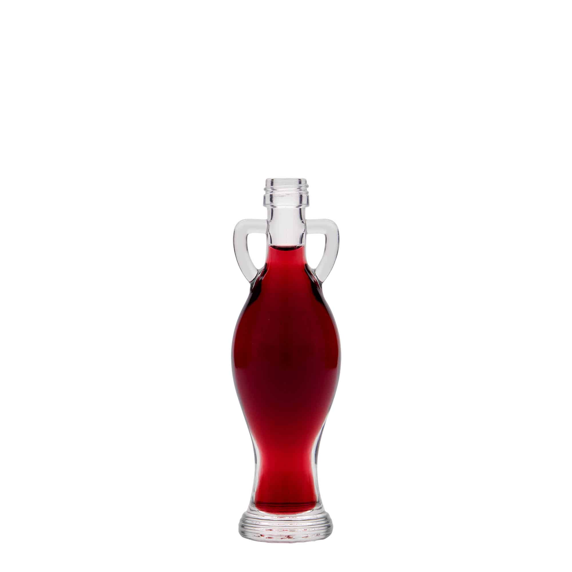 Skleněná lahev 40 ml 'Amphore', uzávěr: PP 18