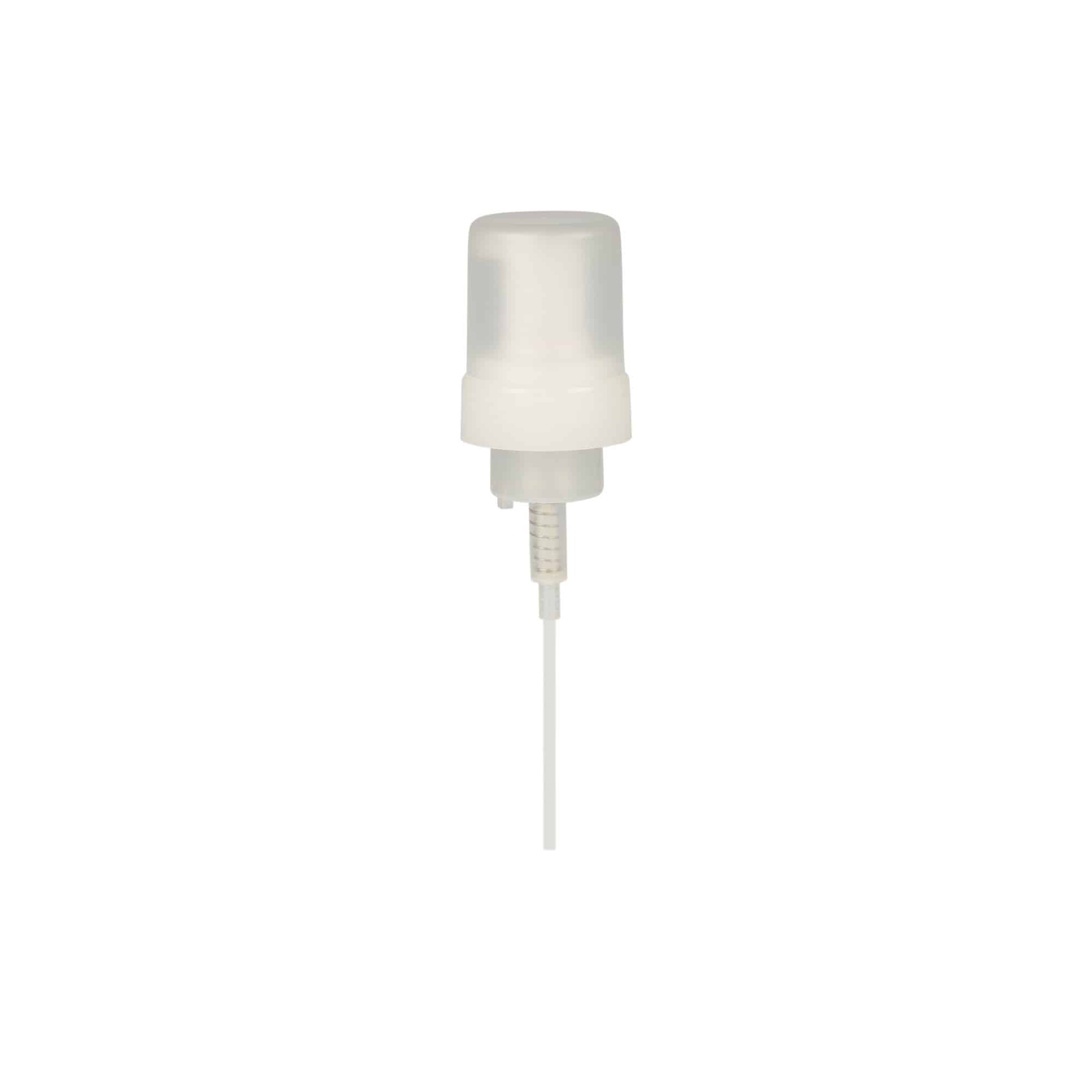 Dávkovač 150 ml „Foamer“, PP plast, bílý, pro hrdlo: šroubovací uzávěr