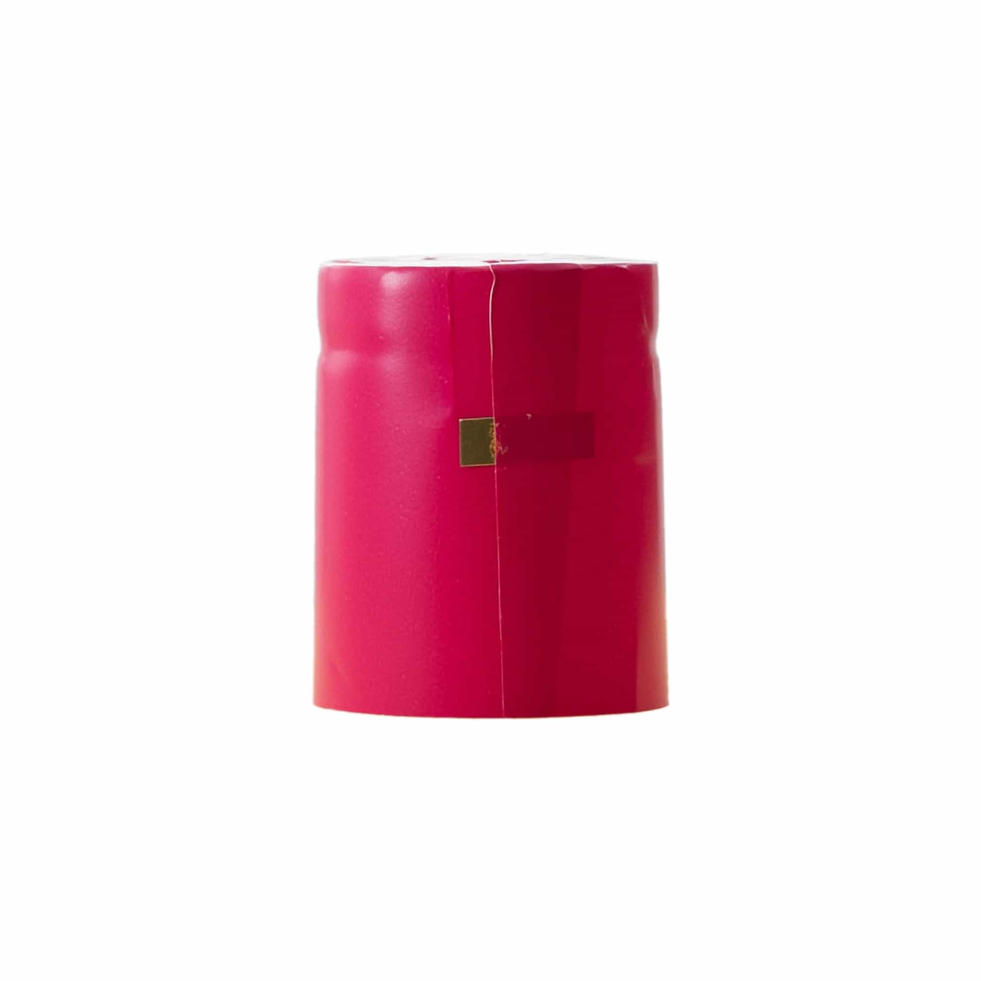 Smršťovací kapsle 32x41, plast PVC, růžová Smršťovací kapsle 32x41, plast PVC, růžová
