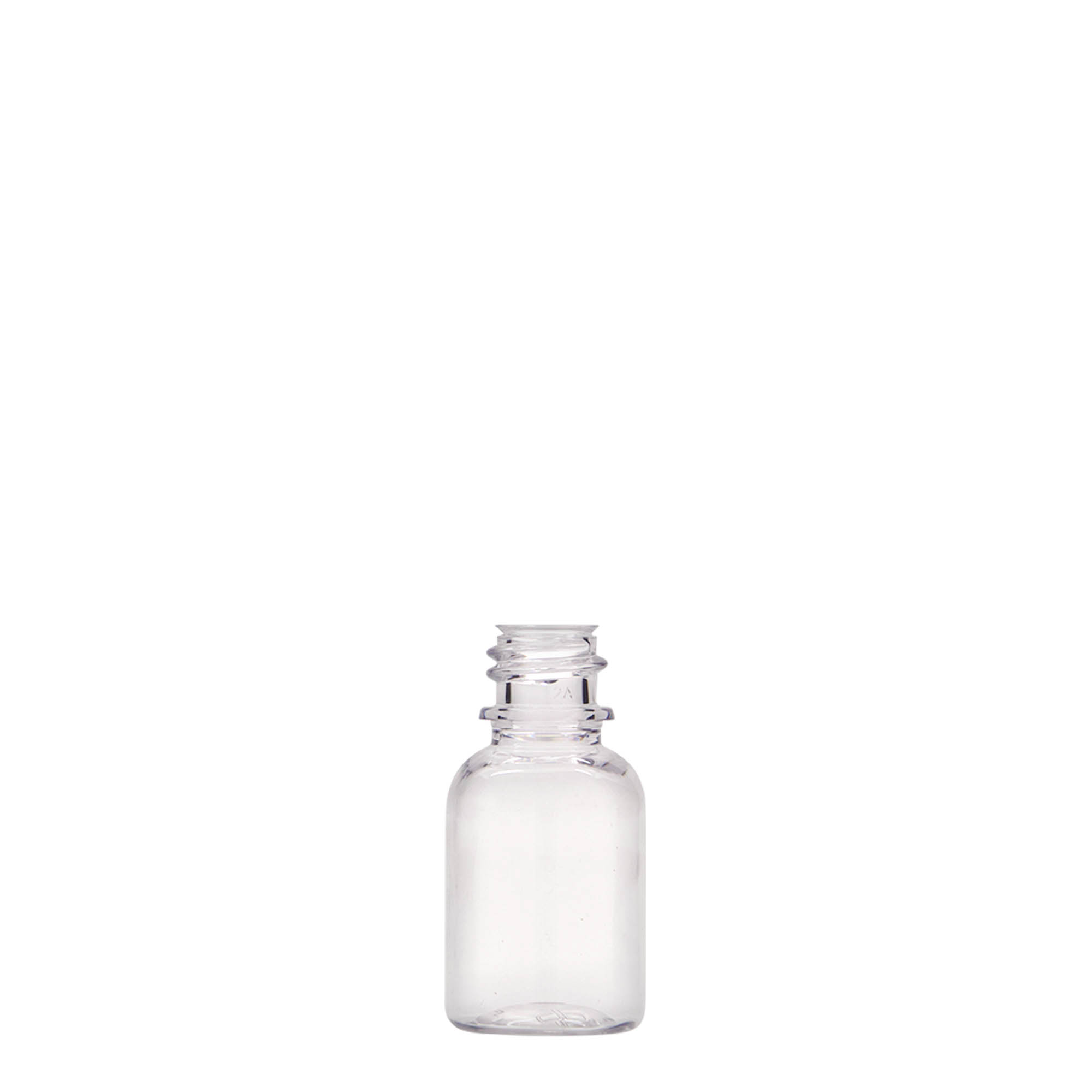 20 ml PET lékovka „Easy Living“, plast, hrdlo: DIN 18