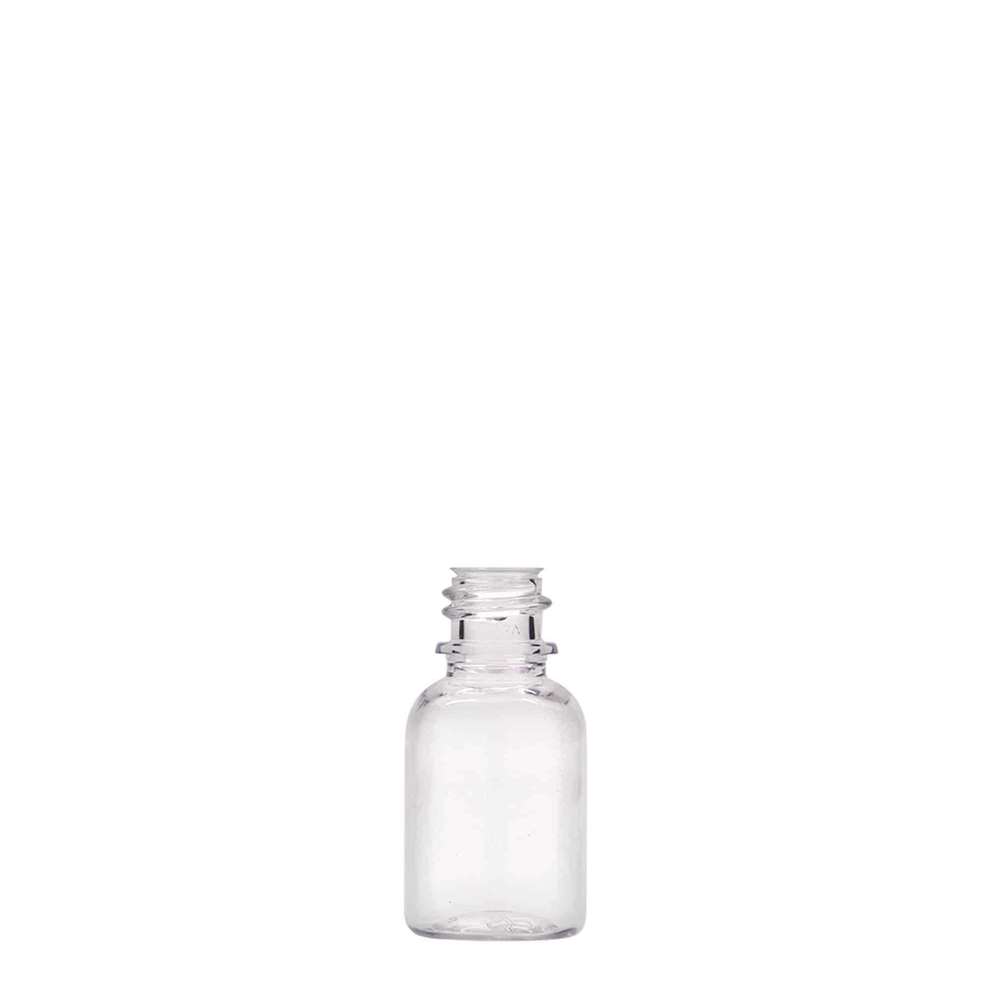 20 ml PET lékovka „Easy Living“, plast, hrdlo: DIN 18