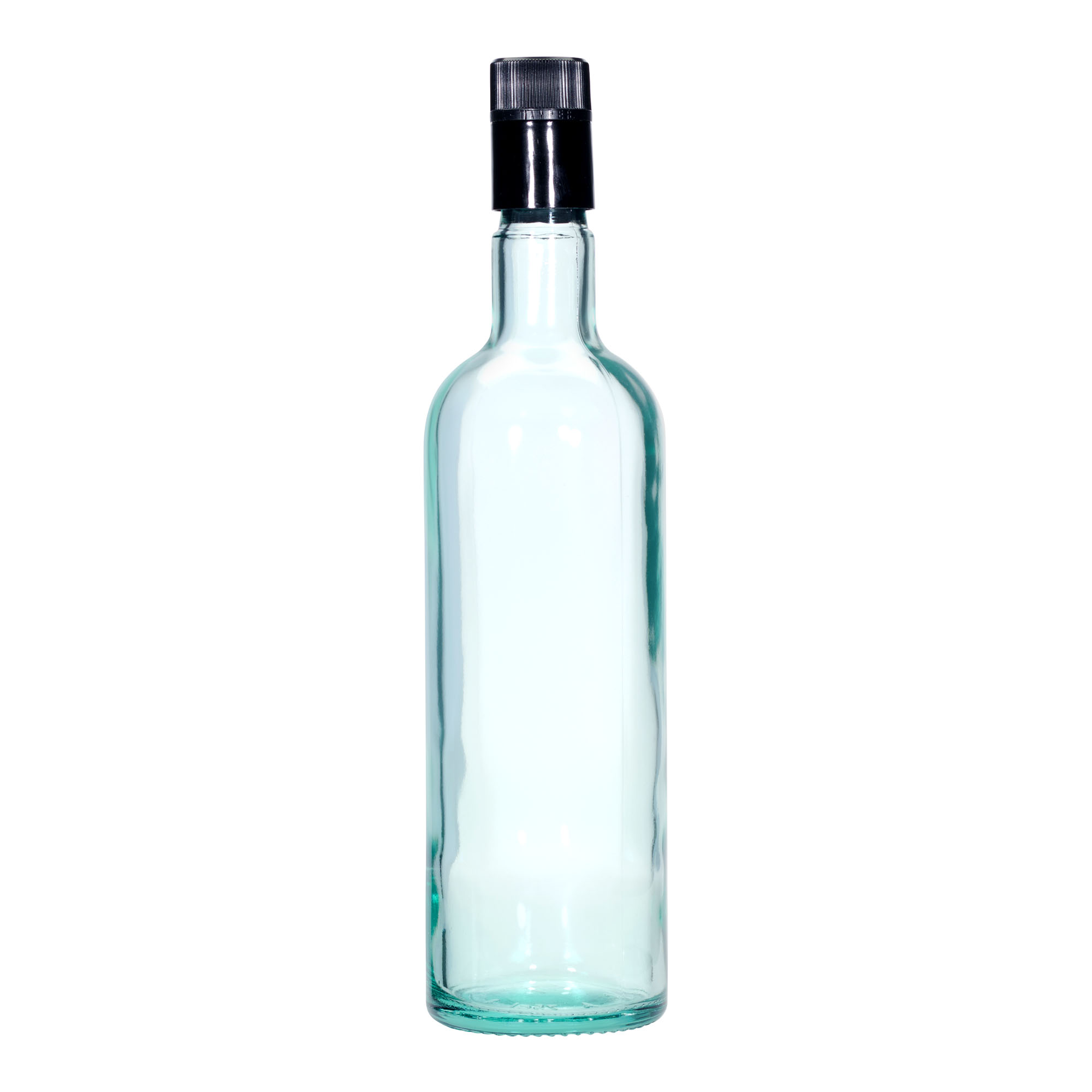 750 ml láhev na ocet/olej 'Willy New', sklo, světle zelená, hrdlo: DOP 750 ml láhev na ocet/olej 'Willy New', sklo, světle zelená, hrdlo: DOP