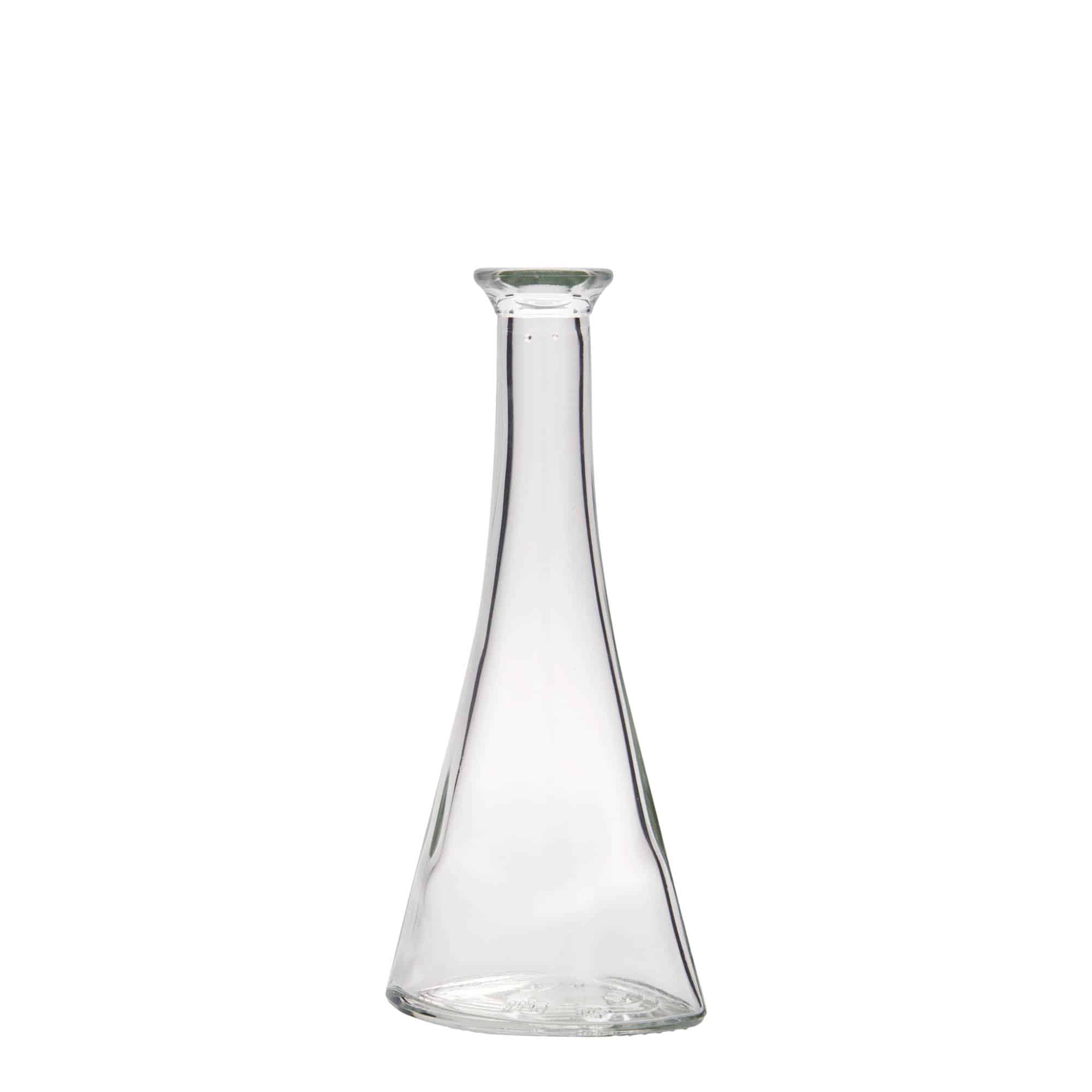 Skleněná lahev 100 ml 'Veronica', půlkulatá, uzávěr: korek