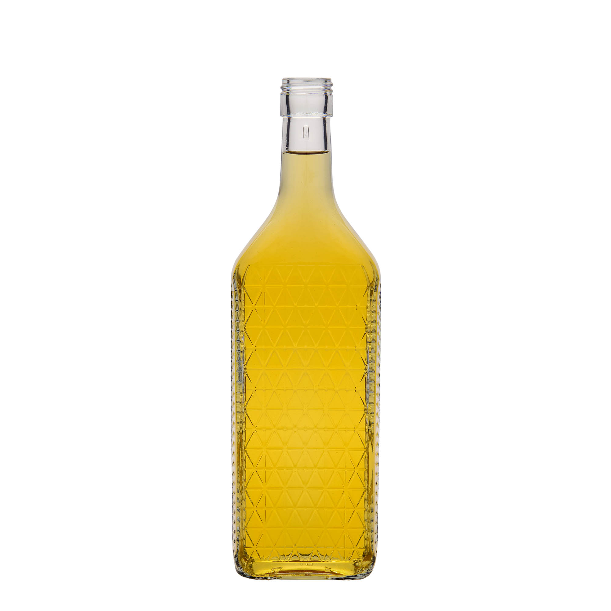 700 ml skleněná láhev 'Caruso', obdélníková, hrdlo: PP 31,5