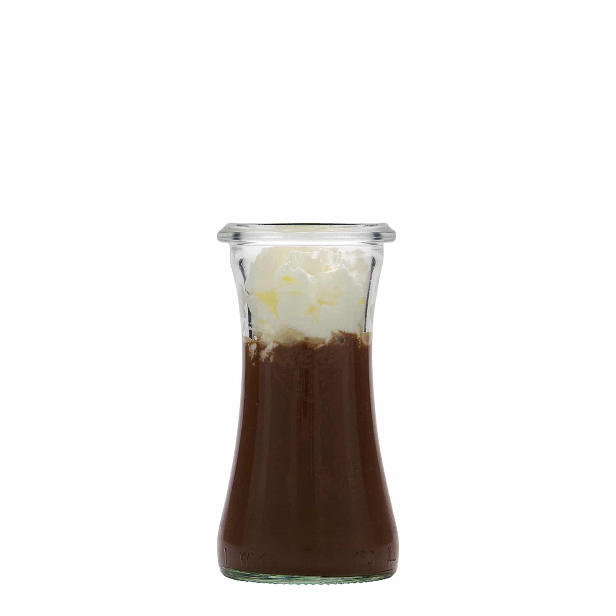 Sklenice na lahůdky WECK 110 ml, uzávěr: kulatý okraj