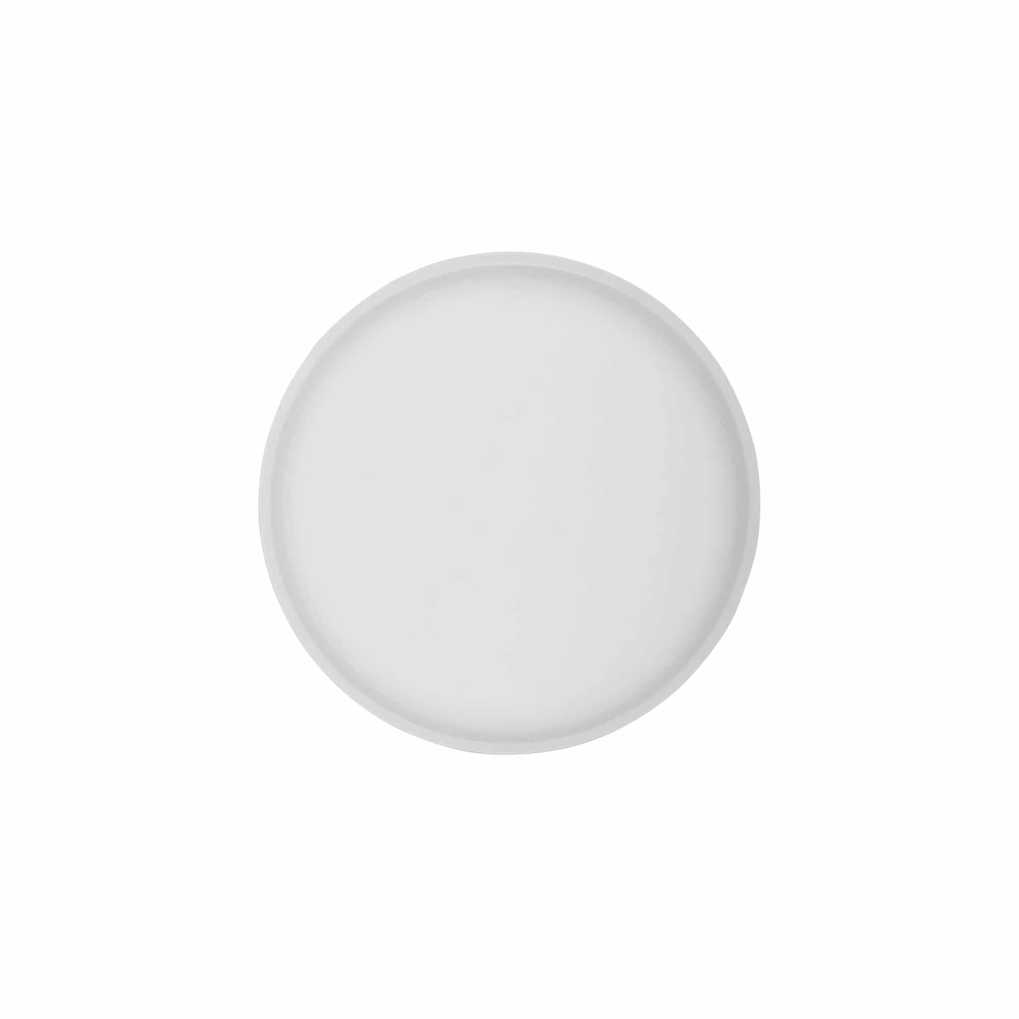 Šroubovací uzávěr 'Clear/Platin Edition', plast PP, bílý, pro ústí: 70/2P