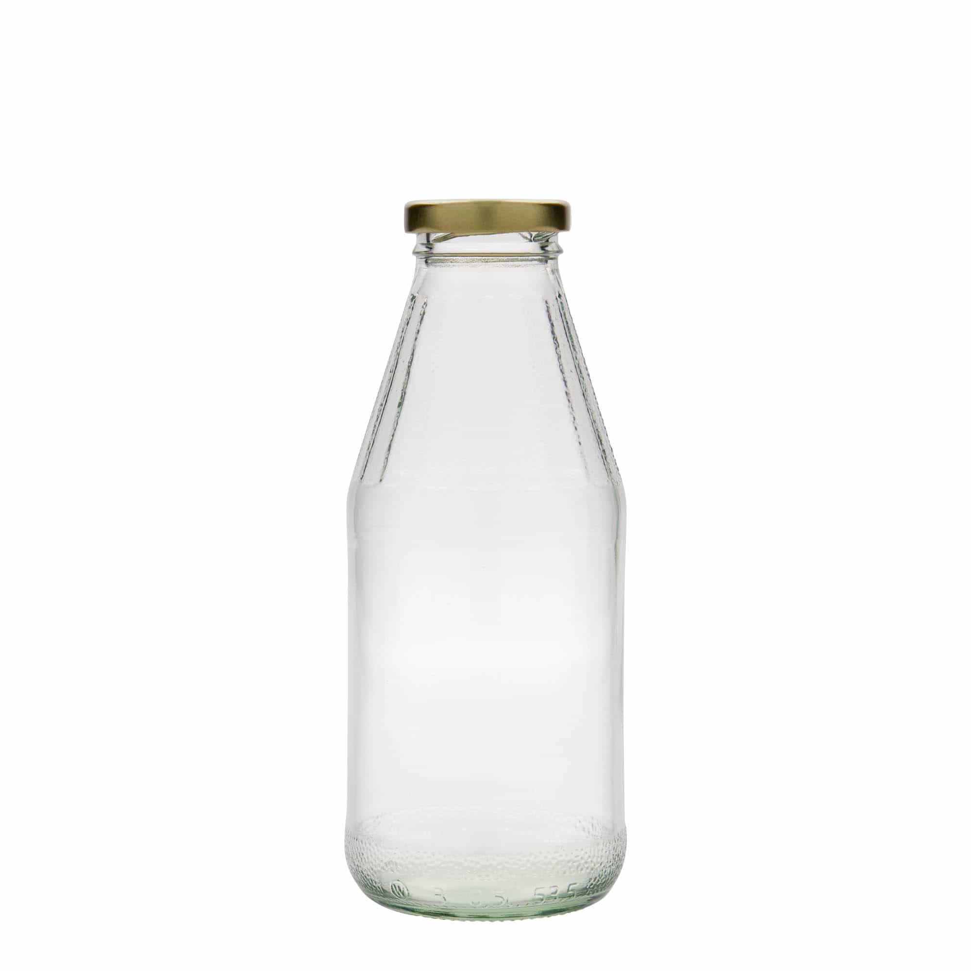 Univerzální lahev s širokým hrdlem 500 ml, sklo, ústí: Twist Off (TO 43)
