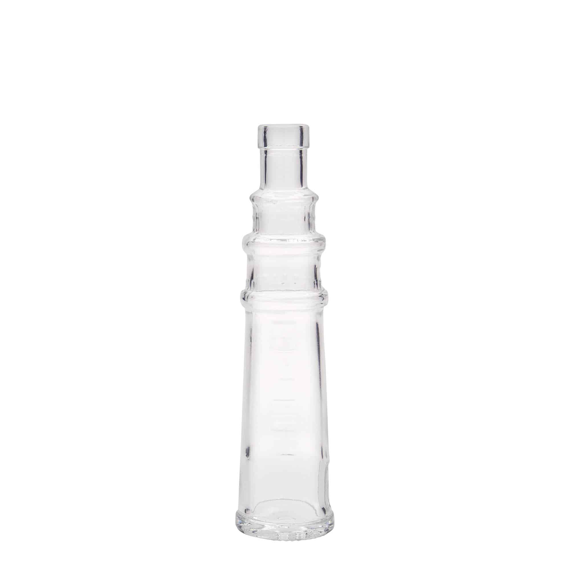 Skleněná lahev 100 ml 'Maják', uzávěr: korek Skleněná lahev 100 ml 'Maják', uzávěr: korek