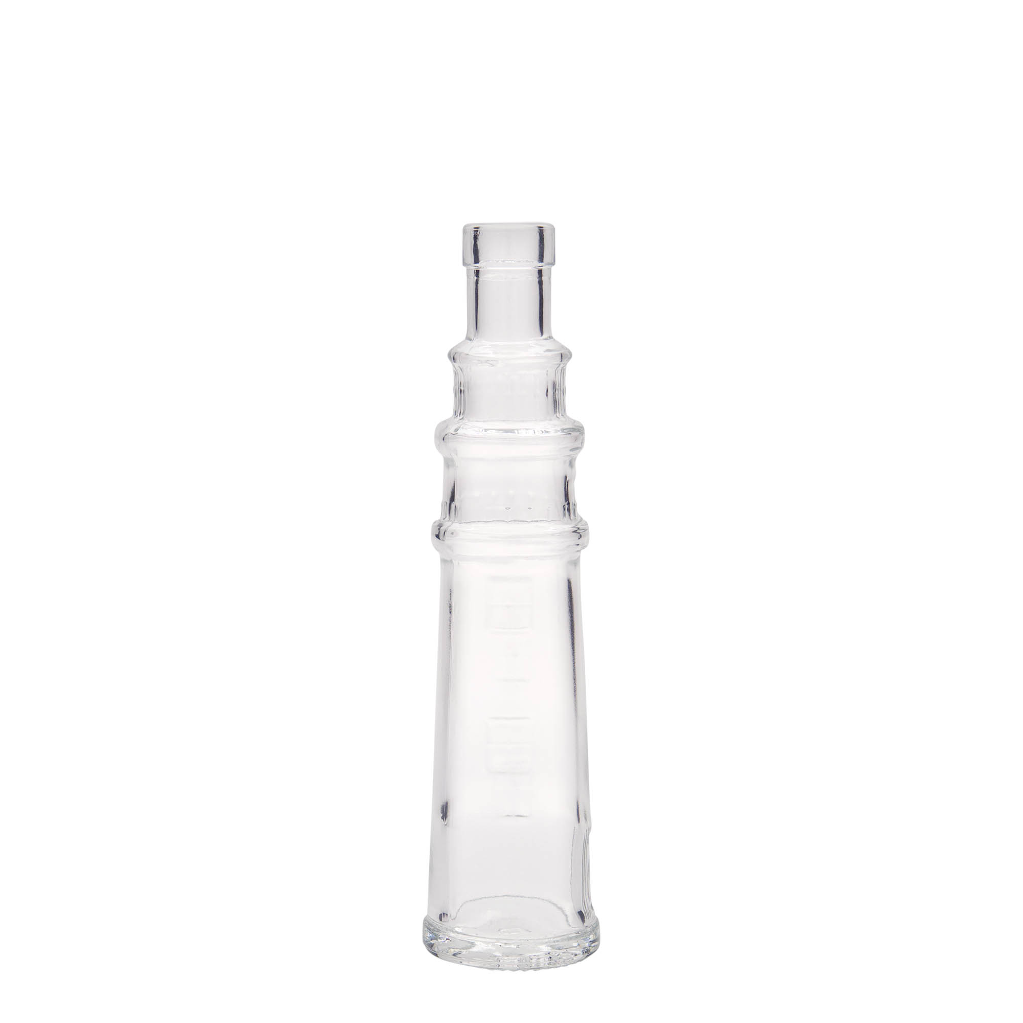 100 ml skleněná lahvička 'Maják', hrdlo: korek 100 ml skleněná lahvička 'Maják', hrdlo: korek