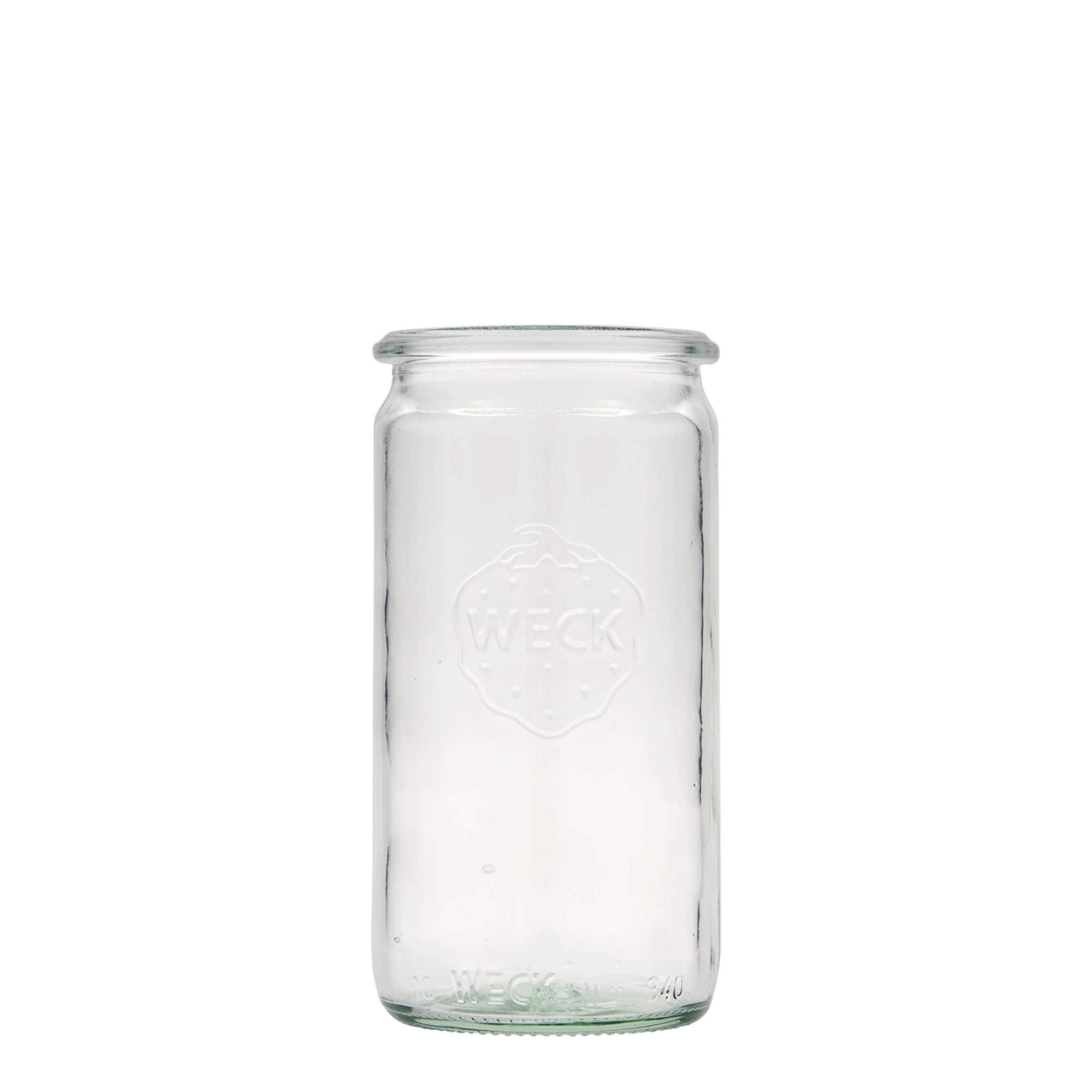 340 ml WECK válcová sklenice, ústí: kulatý okraj