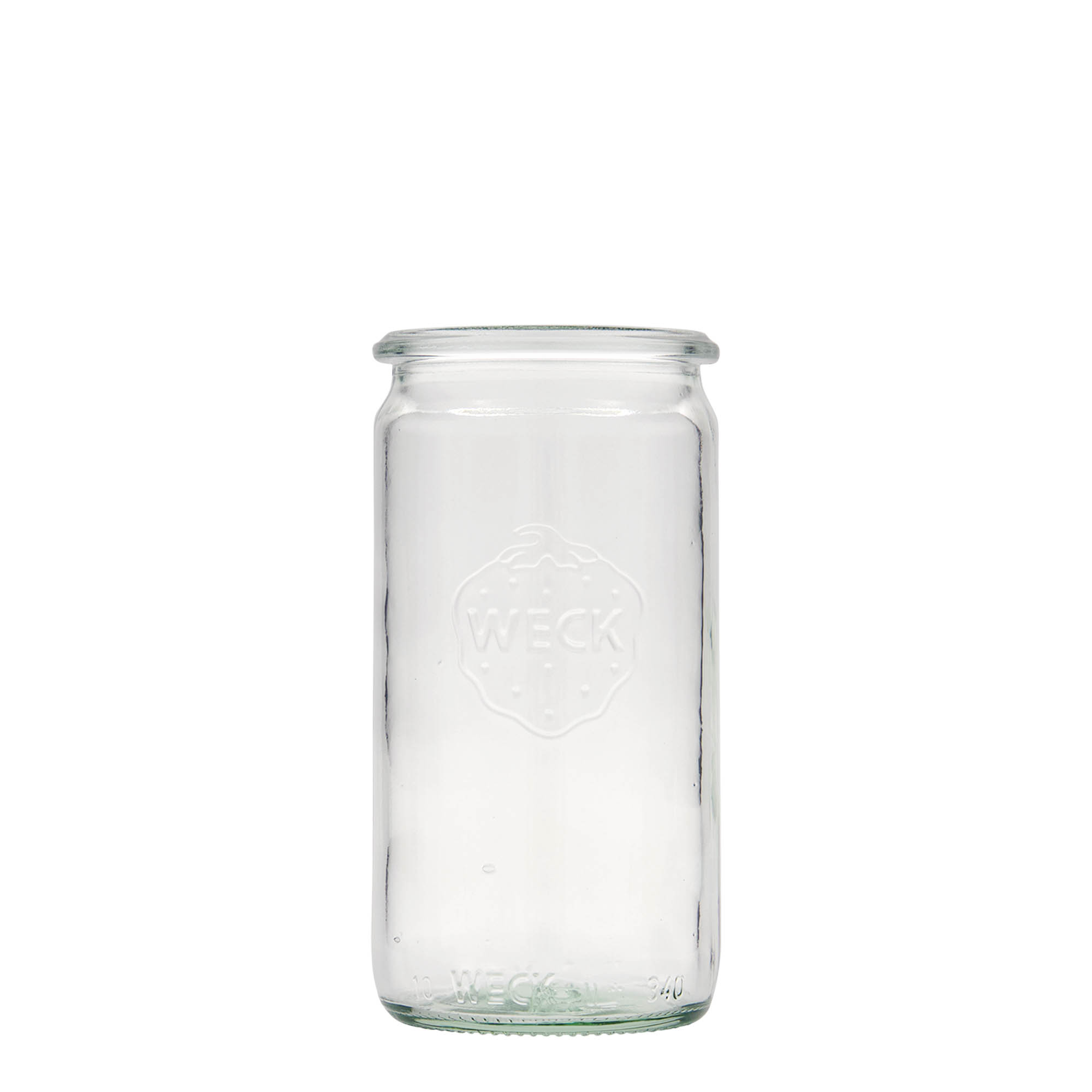340 ml WECK válcová sklenice, ústí: kulatý okraj