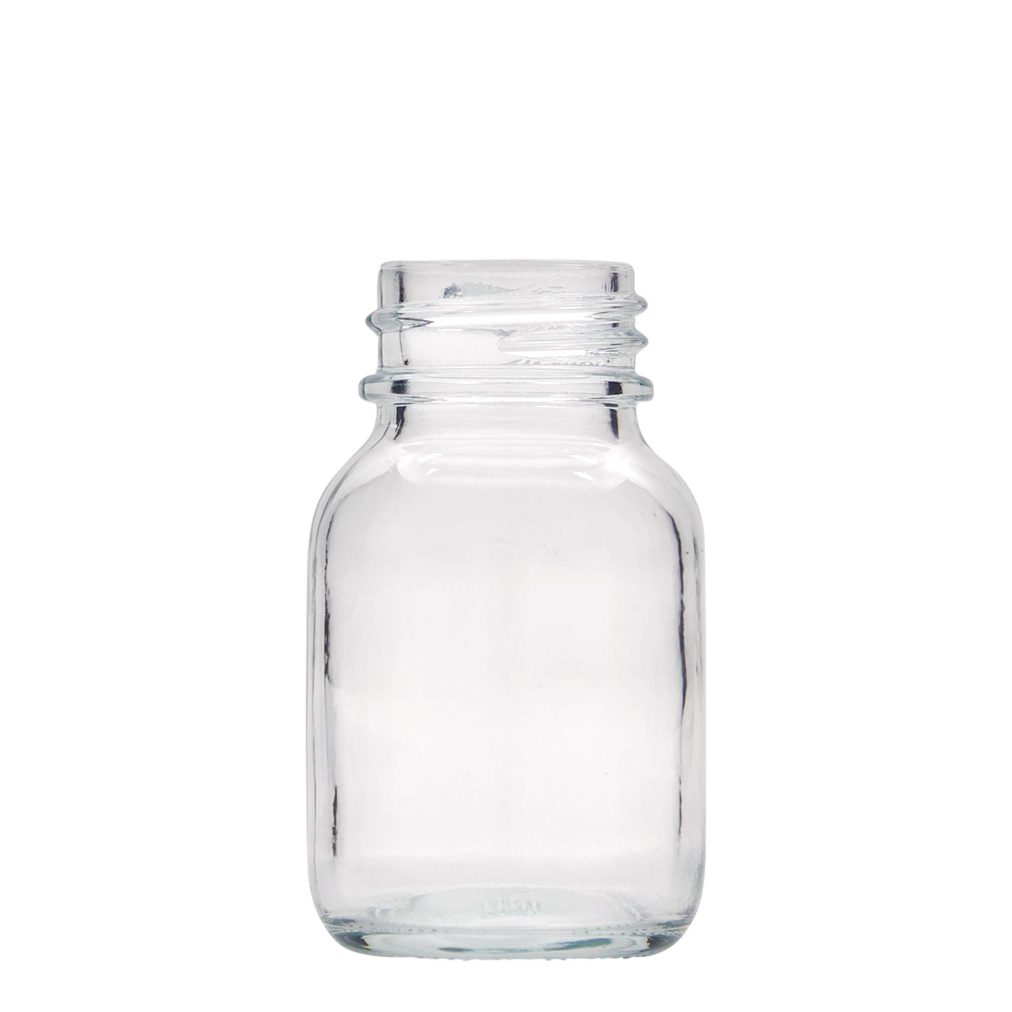 50 ml širokohrdlá láhev, hrdlo: DIN 32 50 ml širokohrdlá láhev, hrdlo: DIN 32