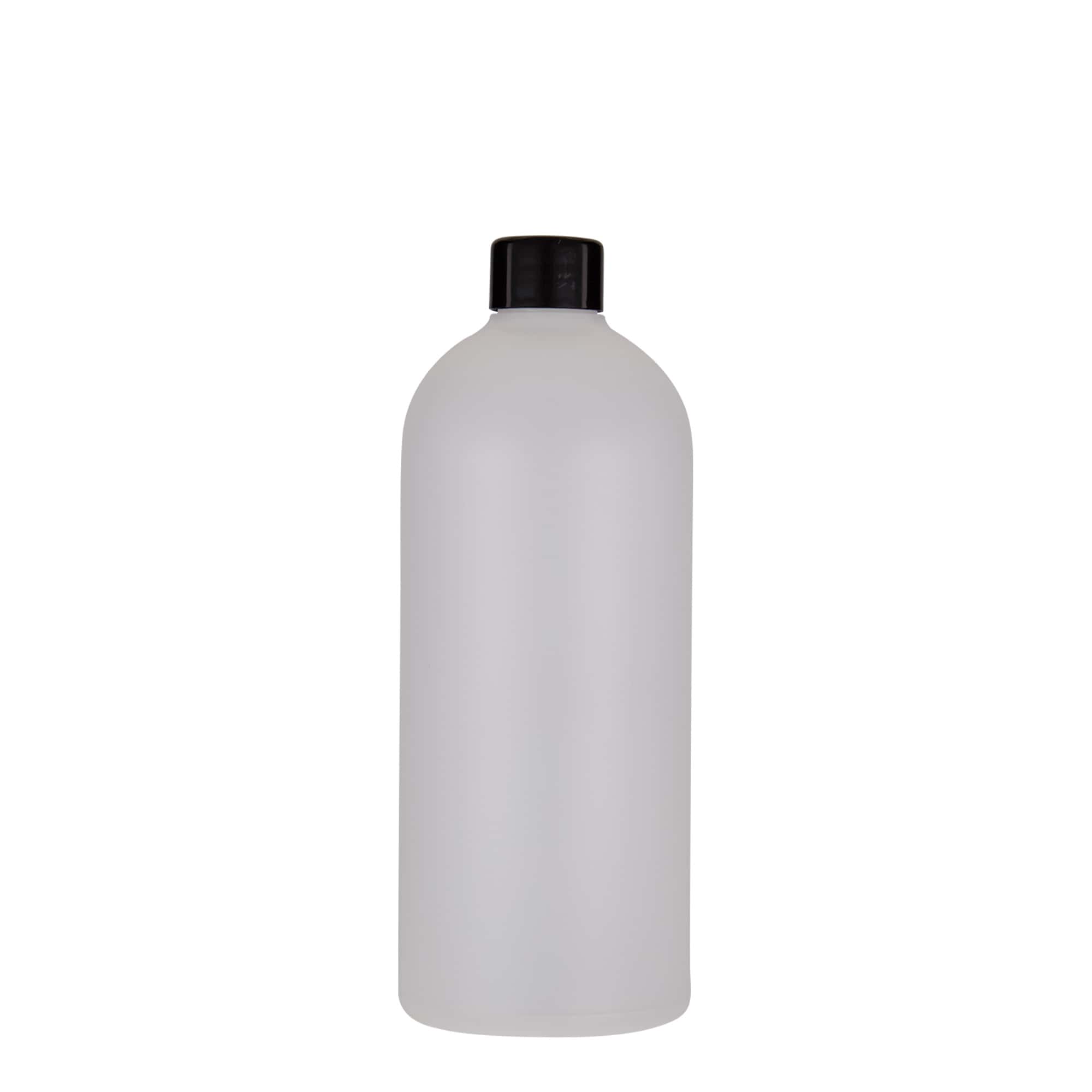 500 ml plastová láhev „Tuffy“, HDPE, přírodní, hrdlo: 24/410