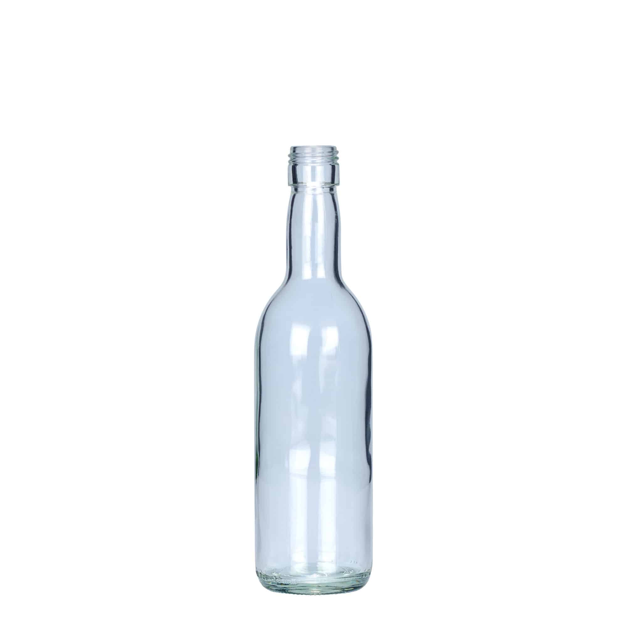 187 ml skleněná láhev 'Bordeaux Airline', hrdlo: PP 22