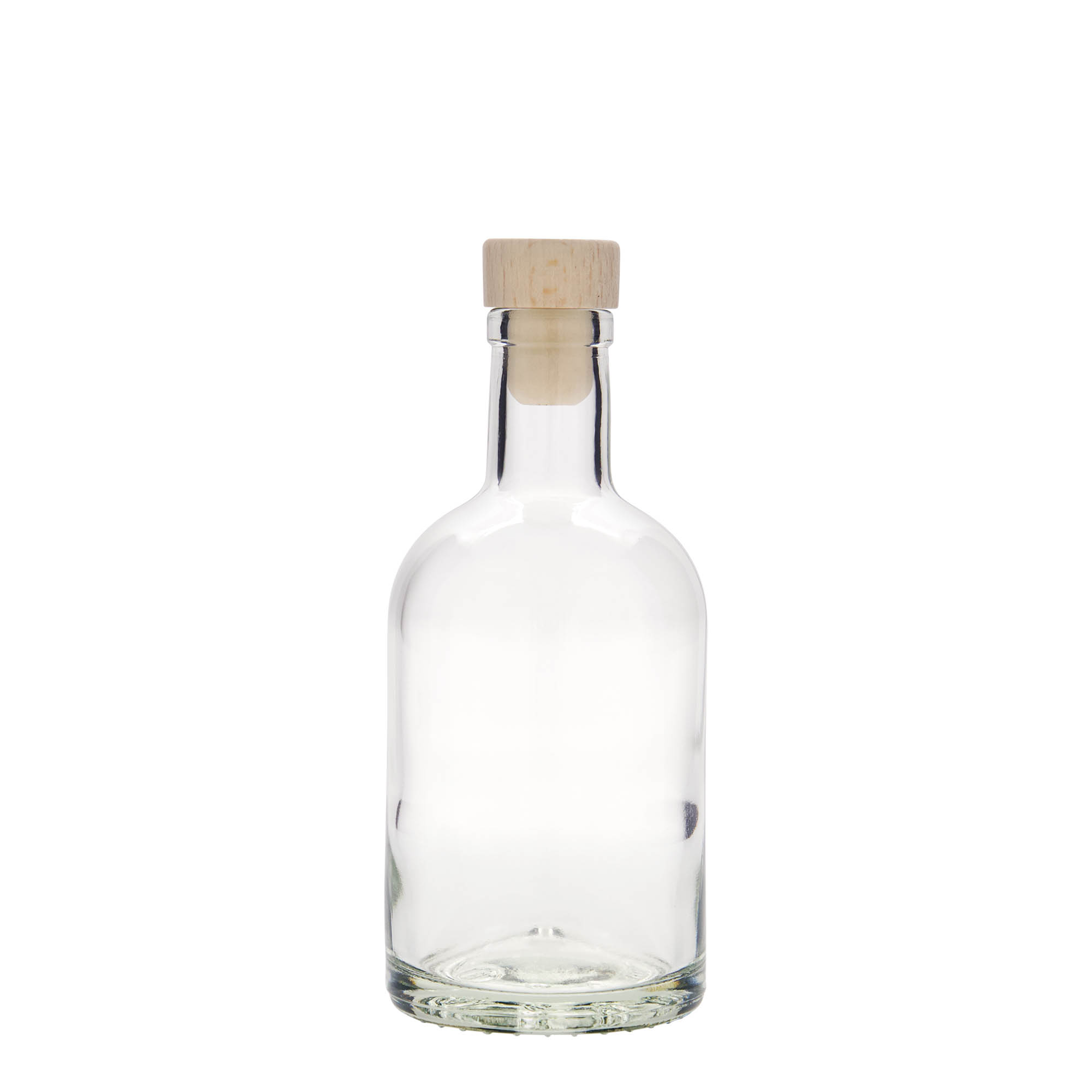 250 ml skleněná láhev 'First Class', hrdlo: korek 250 ml skleněná láhev 'First Class', hrdlo: korek