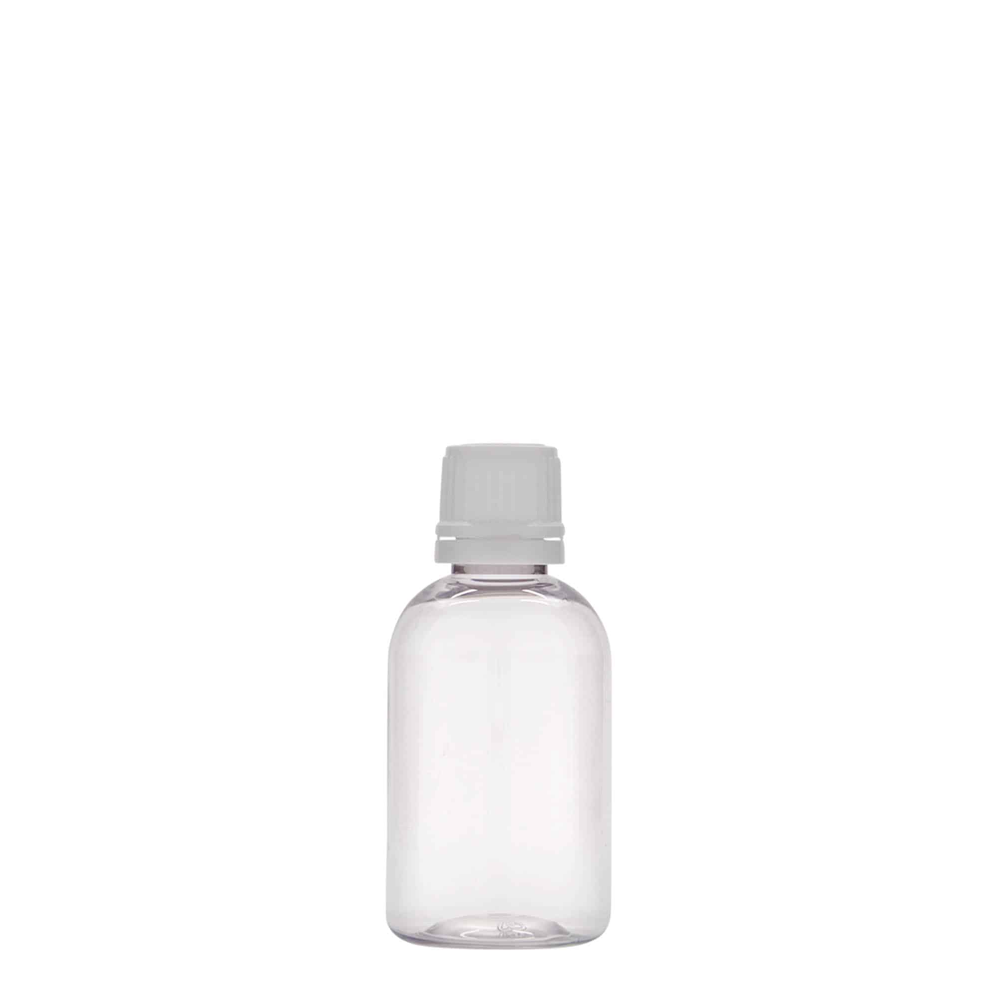 Lékovka PET 50 ml 'Easy Living', plast, ústí: DIN 18